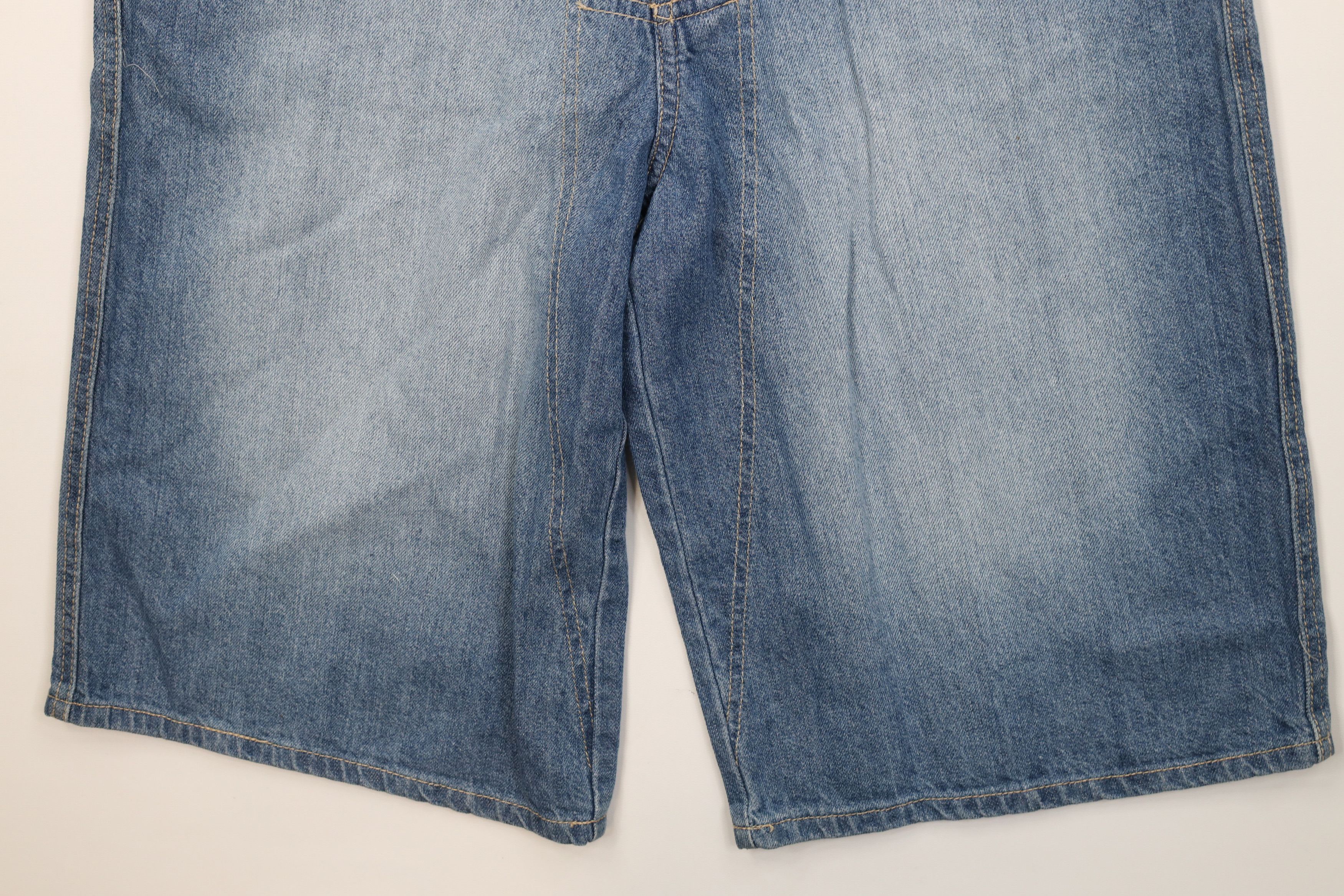Marithe + Francois Girbaud Deadstock Vintage 90s Marithe Francois Girbaud Denim Shorts Size US 31 - 4 Thumbnail