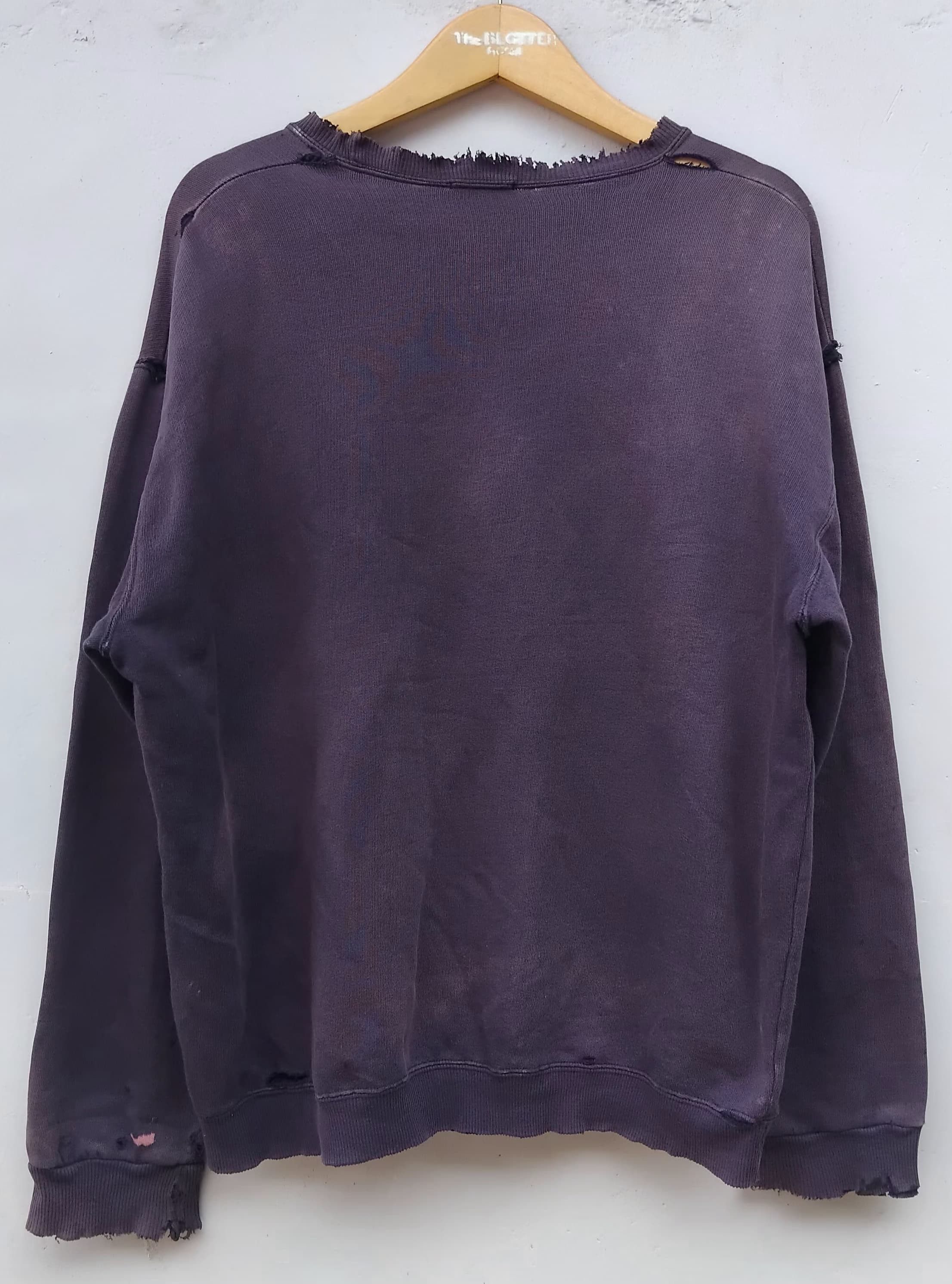 Valentino Vintage Original Valentino distress sweater Size US M / EU 48-50 / 2 - 3 Thumbnail
