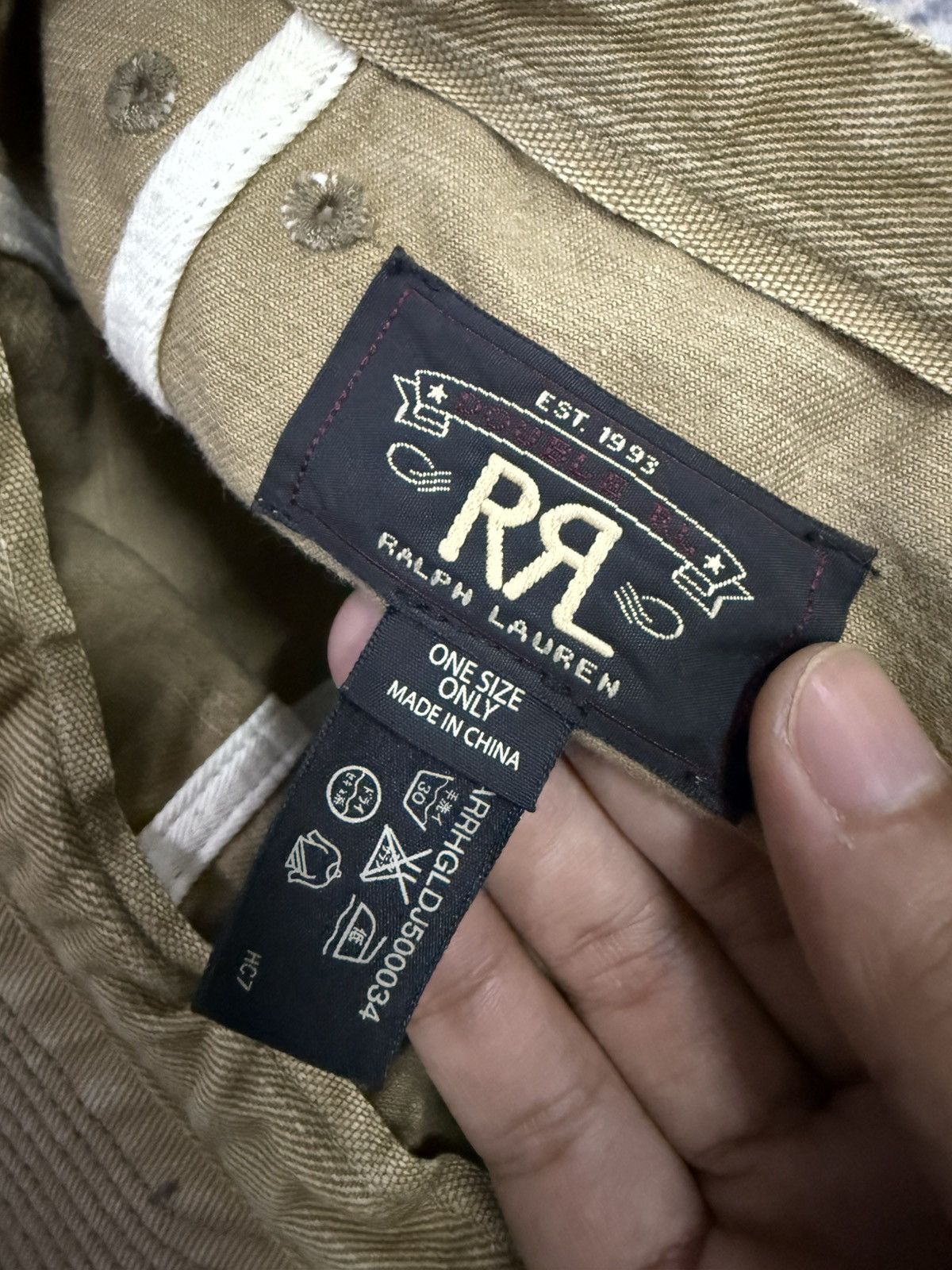 Ralph Lauren Rare vintage Double Ralph Lauren hat Size ONE SIZE - 8 Thumbnail