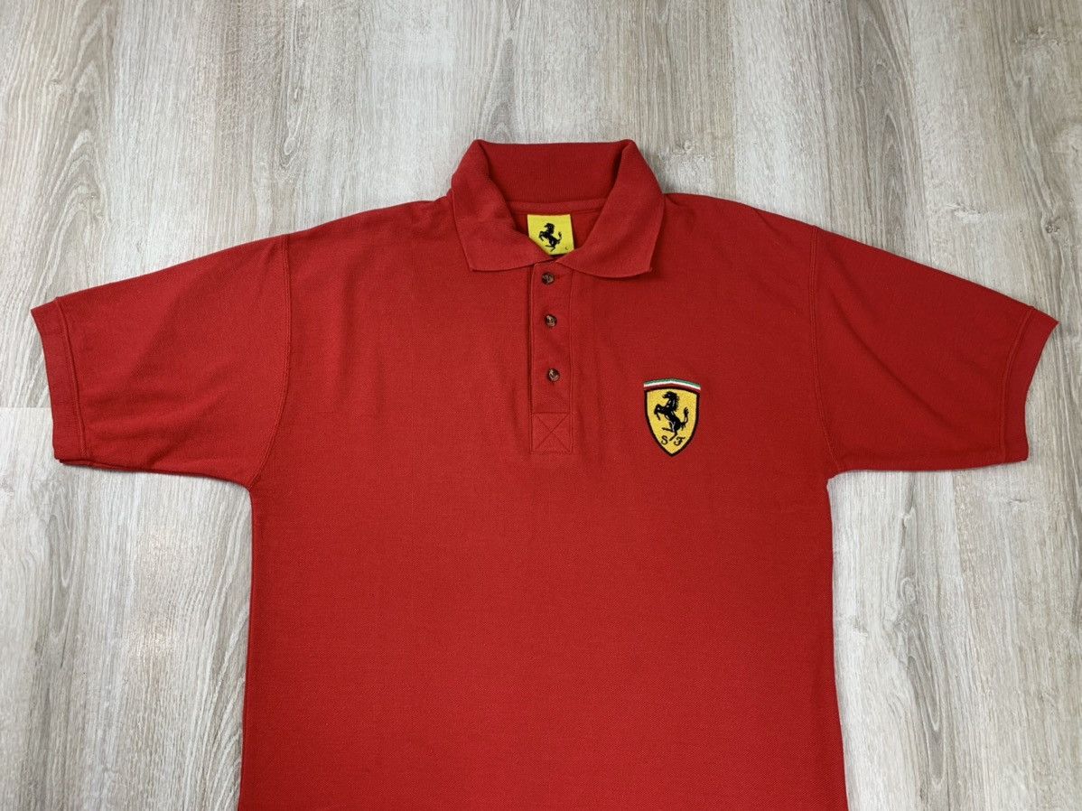 Vintage Mens vintage t shirt Ferrari Size L Size US L / EU 52-54 / 3 - 2 Thumbnail