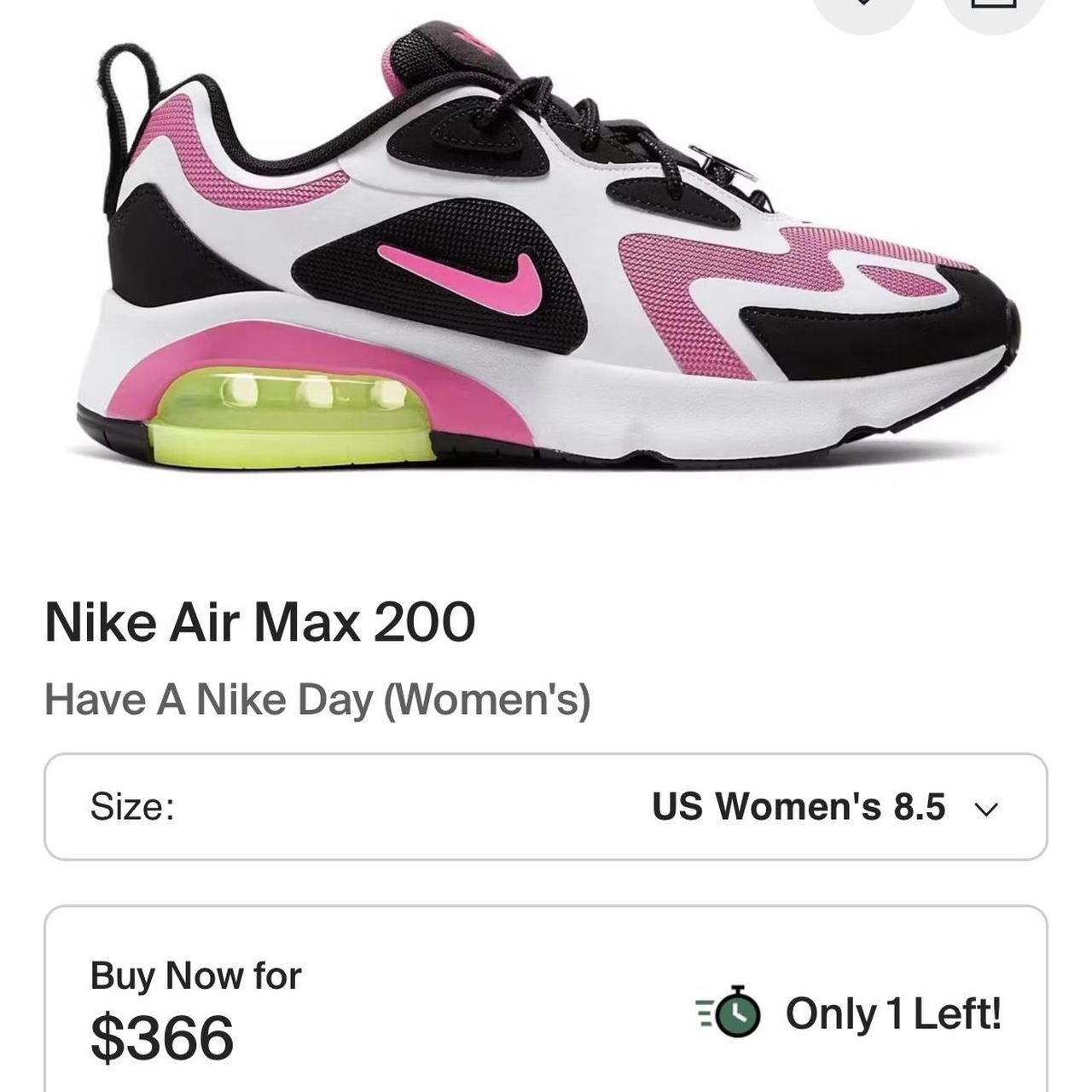 Nike 2019 nike air max 200 “have a nice day” Size US 8.5 / IT 38.5 - 8 Thumbnail
