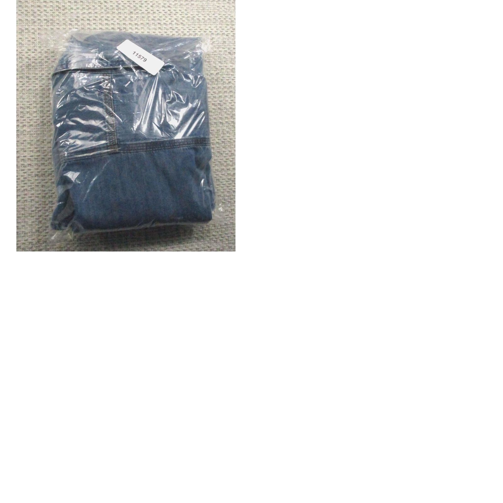 Wrangler VINTAGE Wrangler Riggs Workwear Shirt Mens Medium Blue Denim Button Up Long Sleeve Size US XL / EU 56 / 4 - 9 Thumbnail