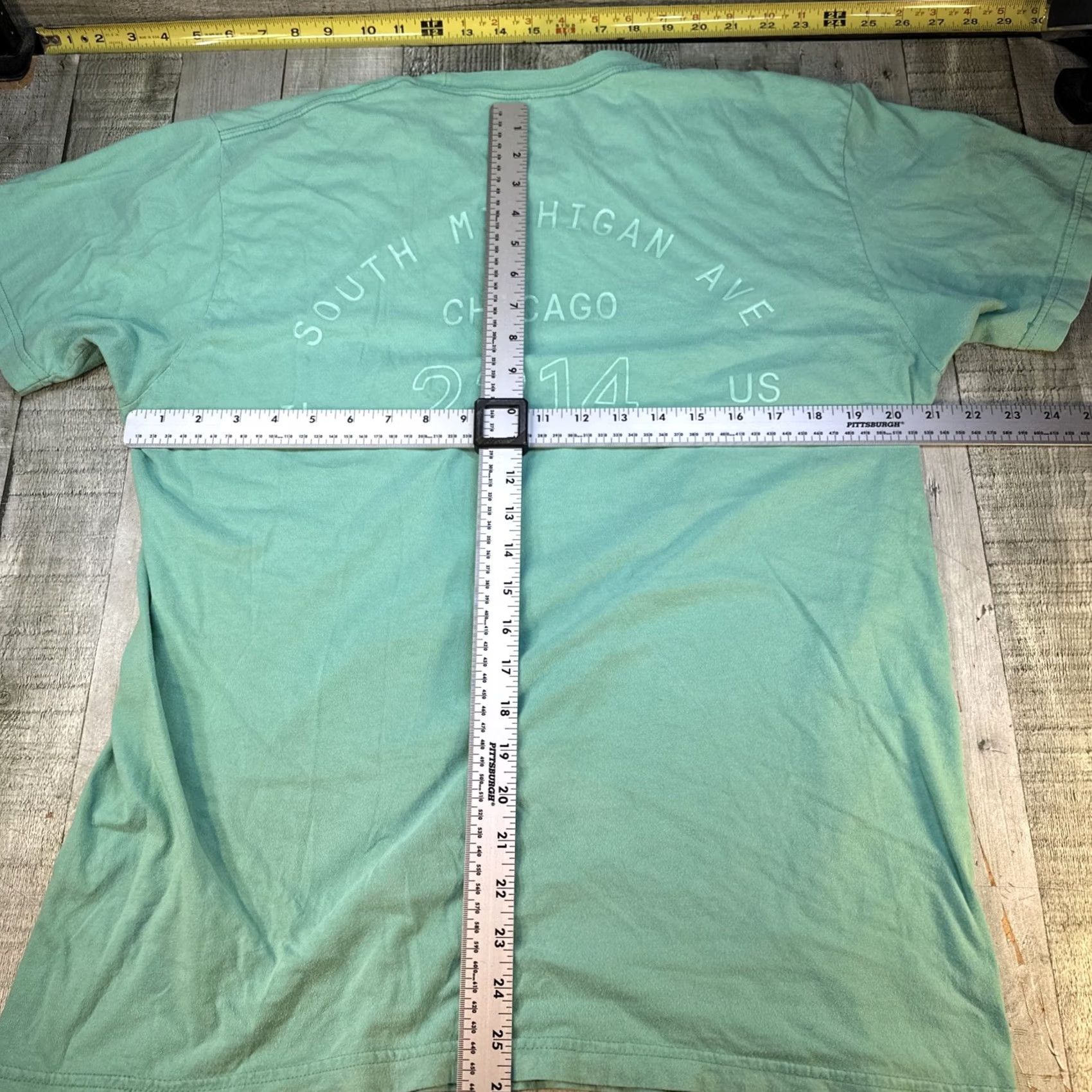 Logo 7 Succezz Logo T Shirt Mens Large Green Streetwear Graphic Casual Tee Size US L / EU 52-54 / 3 - 4 Thumbnail