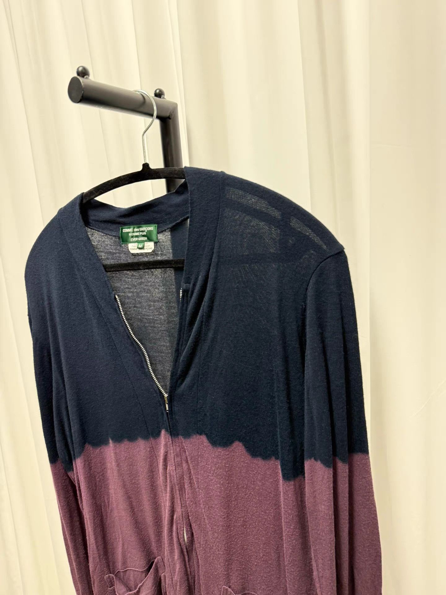 Comme des Garcons Homme Plus Comme des Garçons Homme Plus Faded Knit Zip Cardigan K20 Size US M / EU 48-50 / 2 - 4 Thumbnail