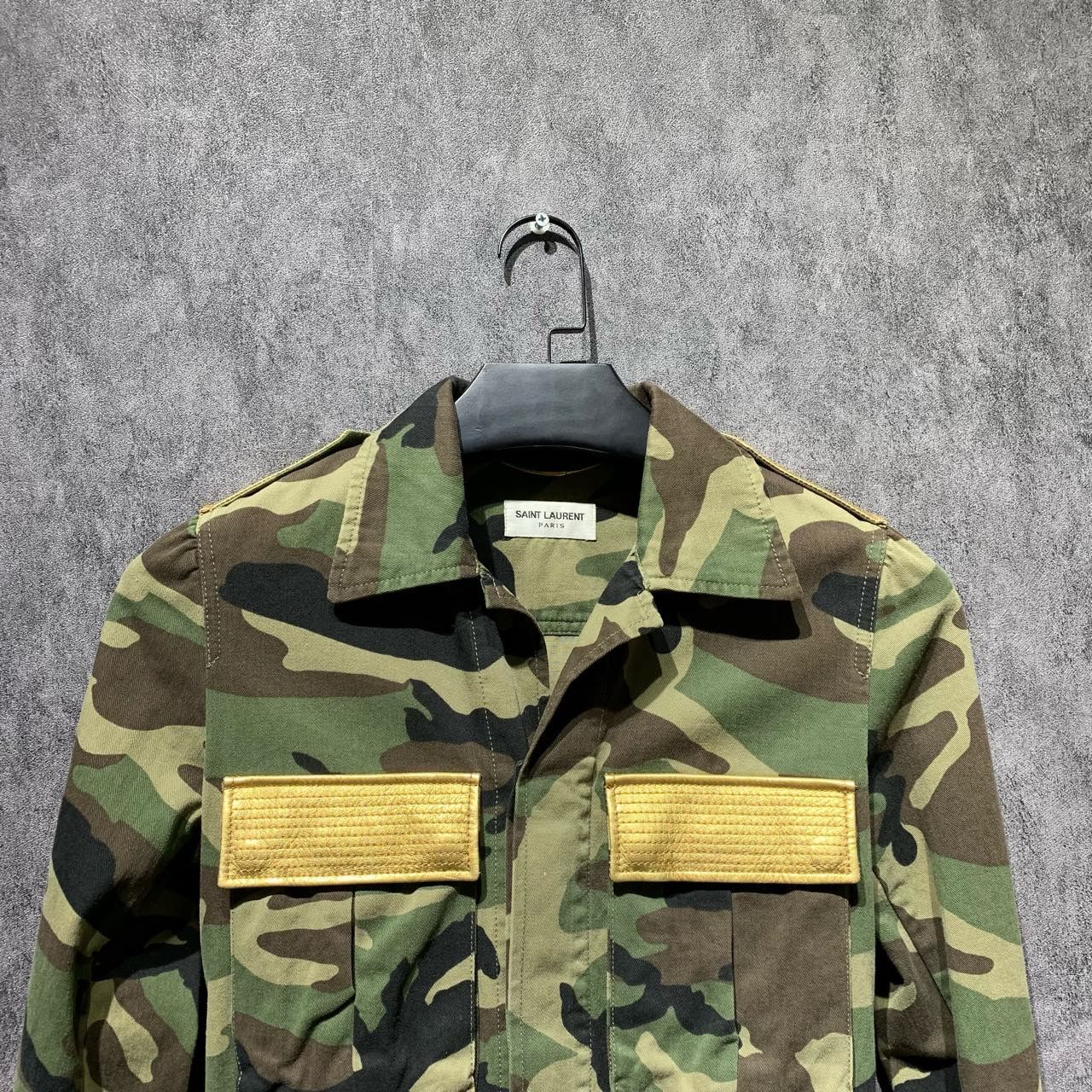 Saint Laurent Paris Saint laurent size 36 Camouflage overalls jacket 2501-Nexta Size XL / US 12-14 / IT 48-50 - 3 Thumbnail