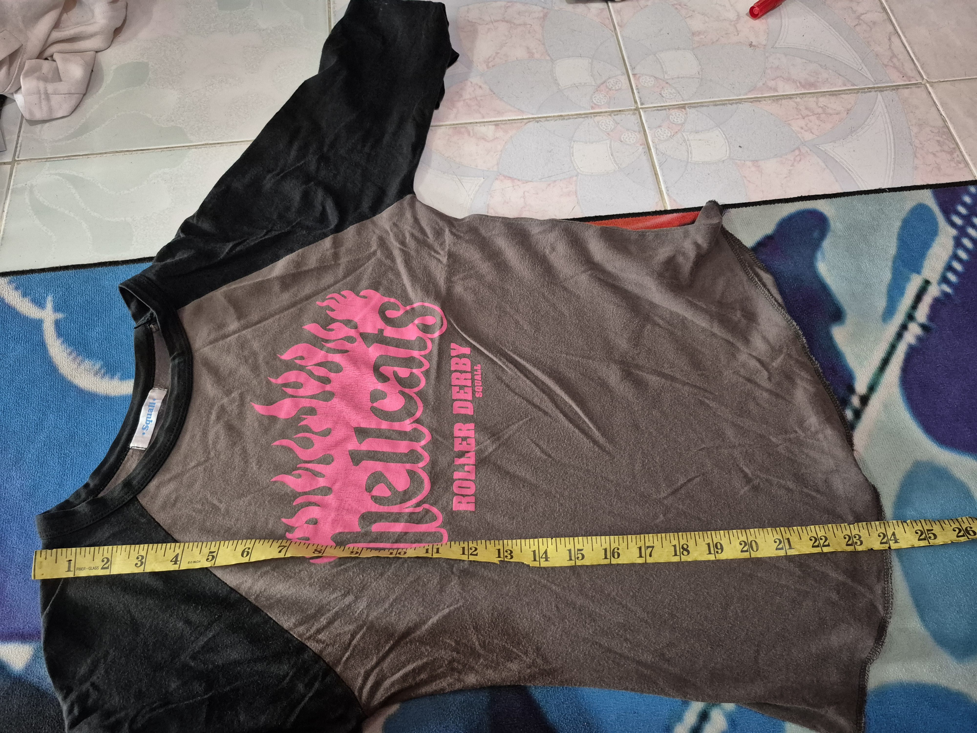 Japanese Brand 🔥 Hellcats Roller Derby Squall 3 Quarter Tee Size US S / EU 44-46 / 1 - 8 Thumbnail