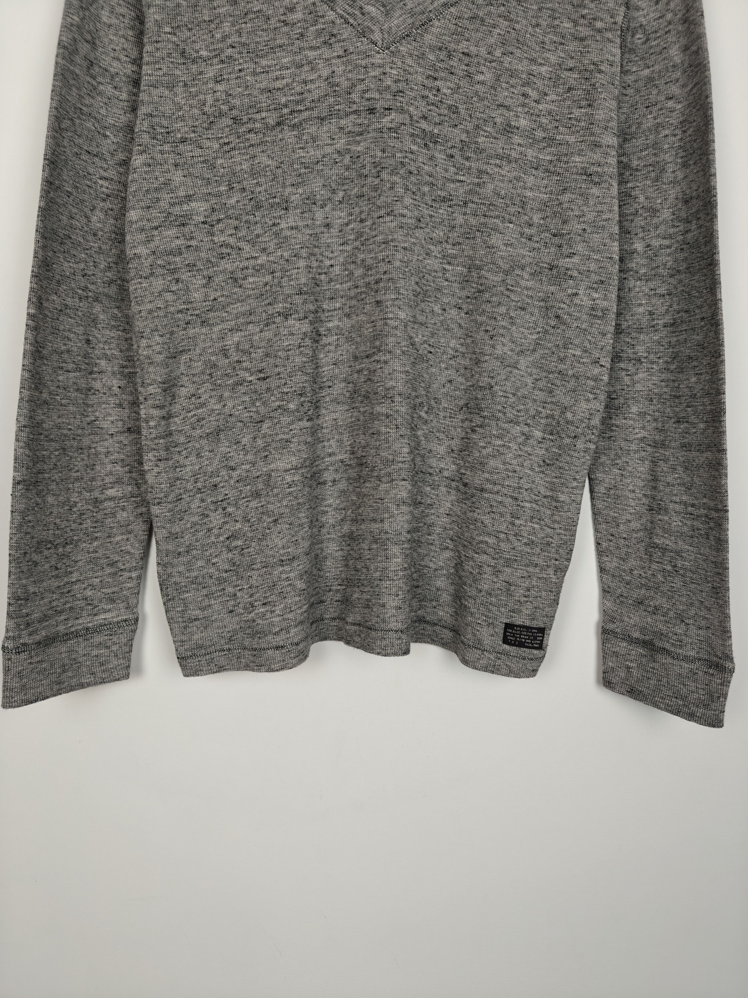 Diesel Diesel Industry Sweater Cotton Pullover Gray size S Size US S / EU 44-46 / 1 - 3 Thumbnail