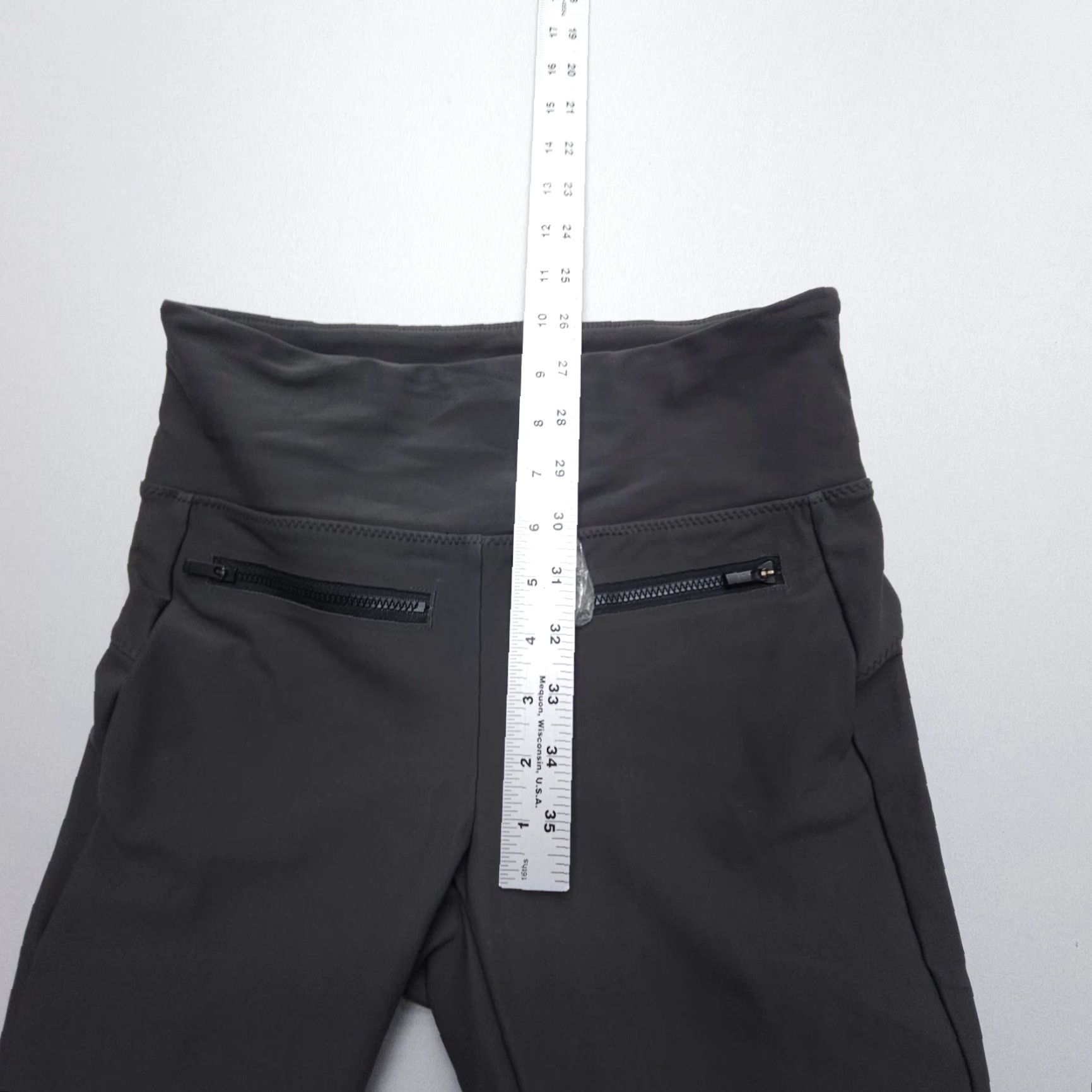 Athleta Athleta Pants Women XS Gray Crop Stretch Pockets Compression Athleisure Womens Size 26" / US 2 / IT 38 - 7 Thumbnail