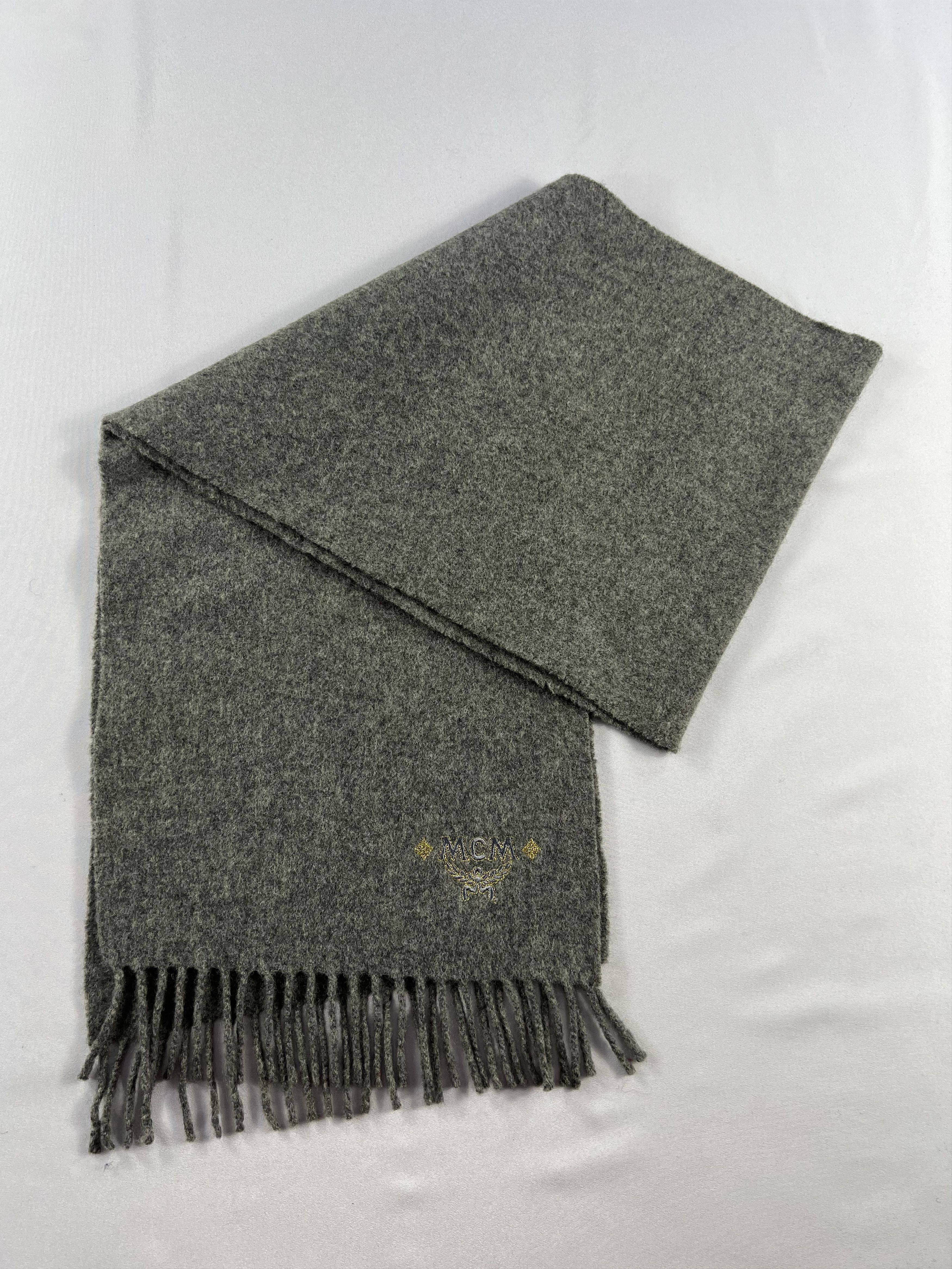 MCM MCM Wool Scarf / Muffler / Neckwear P984 Size ONE SIZE - 5 Thumbnail