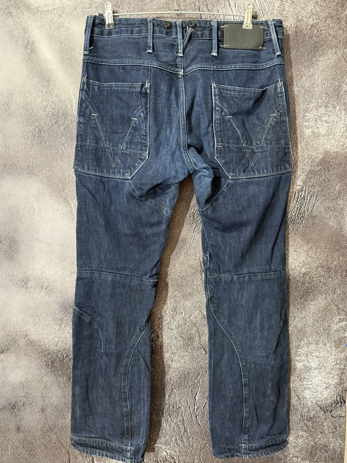 G-Star × Vintage G-STAR Raw Flight Elwood Brooklyn Denim Loose Fit Jeans Size US 33 - 6 Thumbnail