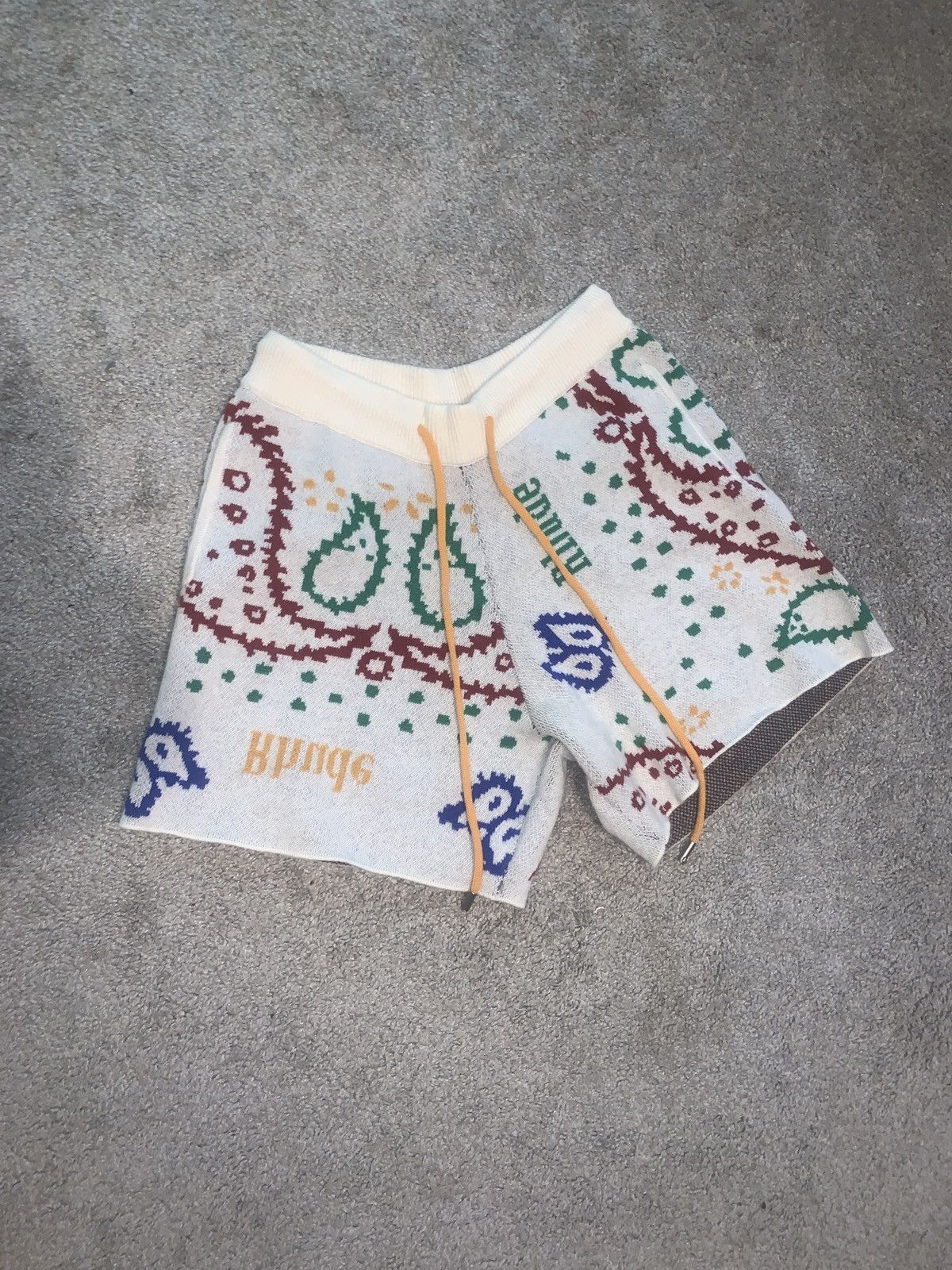 image of Rhude Shorts in White, Men's (Size 39)
