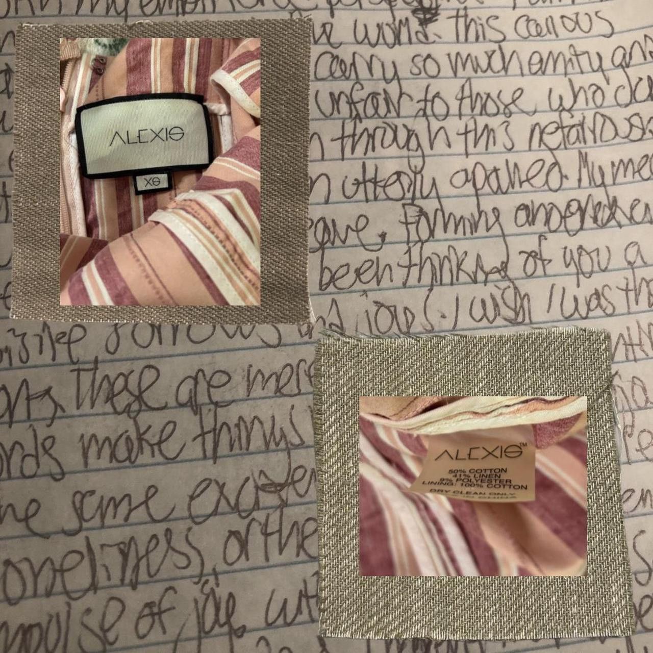 ALEXIS pleated plaid print mini dress with ruffle accents Size XS / US 0-2 / IT 36-38 - 4 Thumbnail