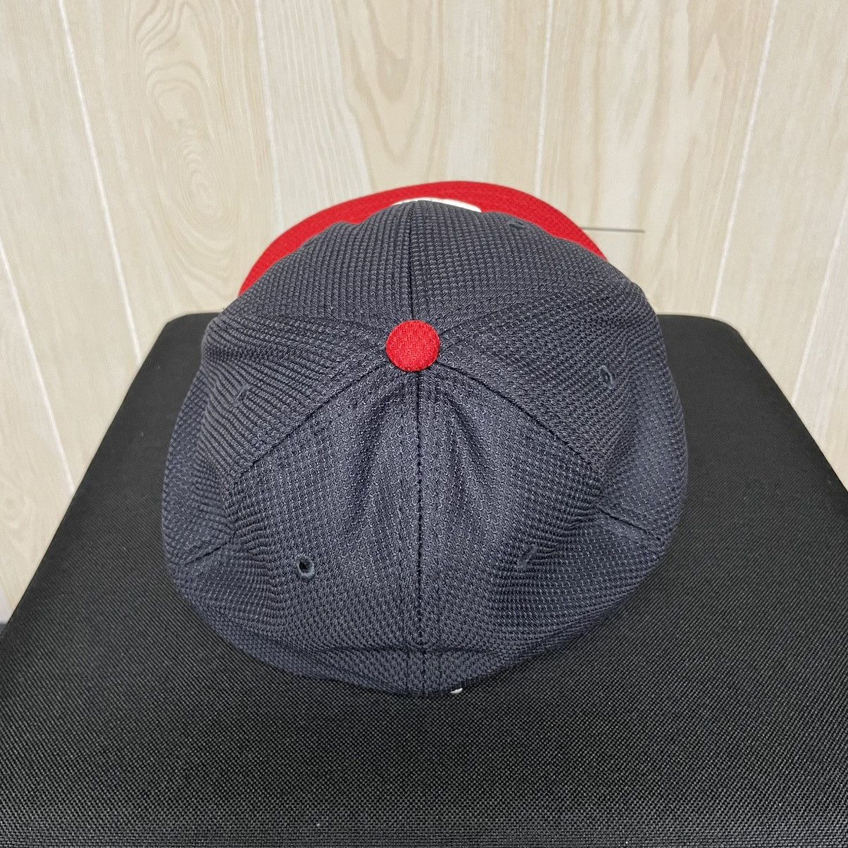 New Era Boston Red Sox Hat Cap New Era 59fifty Fitted 6 7/8 Navy Red Size ONE SIZE - 5 Thumbnail
