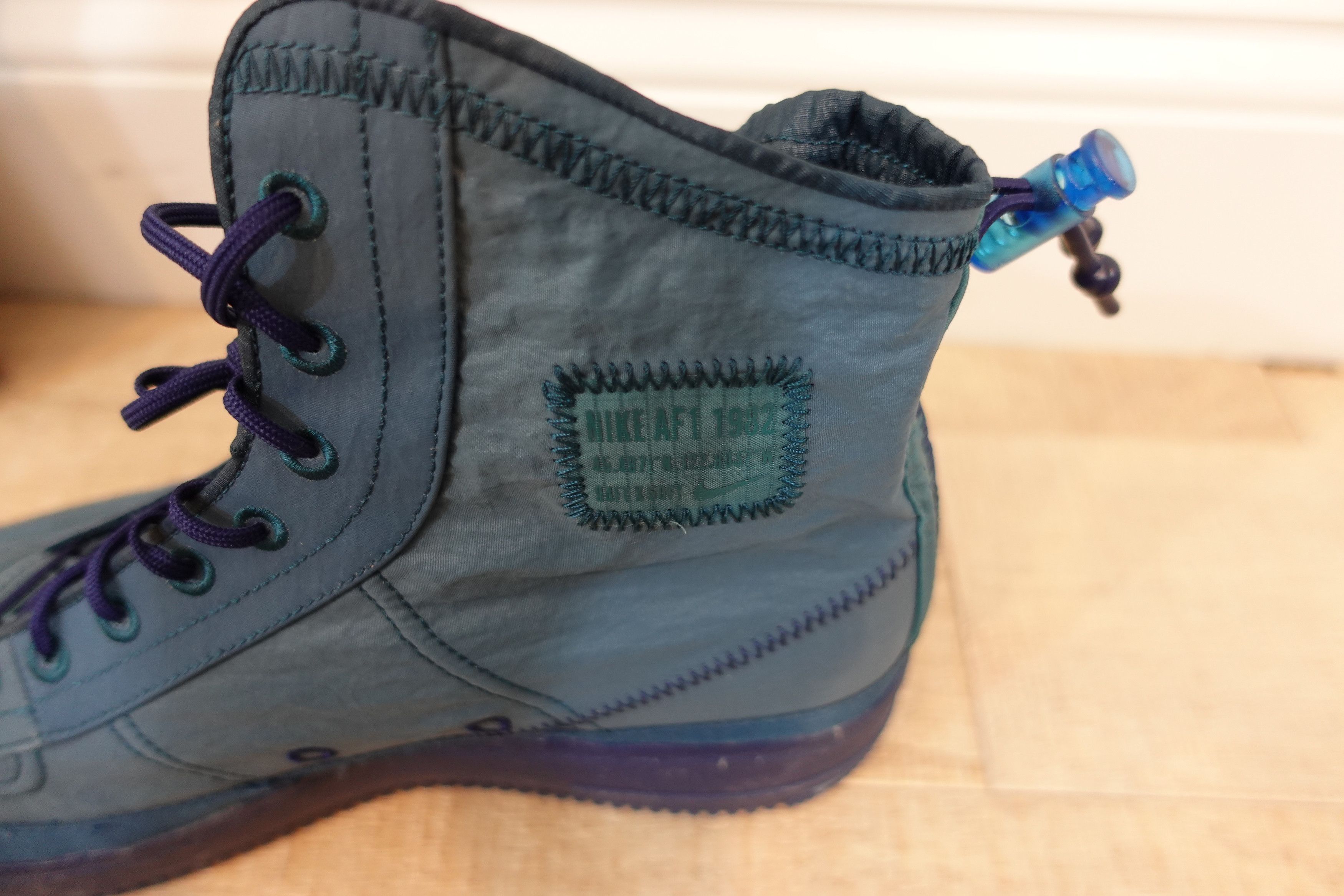 Nike Nike Air Force 1 Shell Midnight Turquoise Size US 10 / EU 43 - 3 Thumbnail