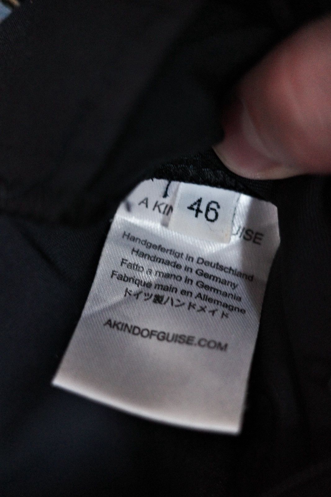 A Kind Of Guise A Kind of Guise Wool/Cotton Trousers (damaged) Size US 32 / EU 48 - 10 Thumbnail