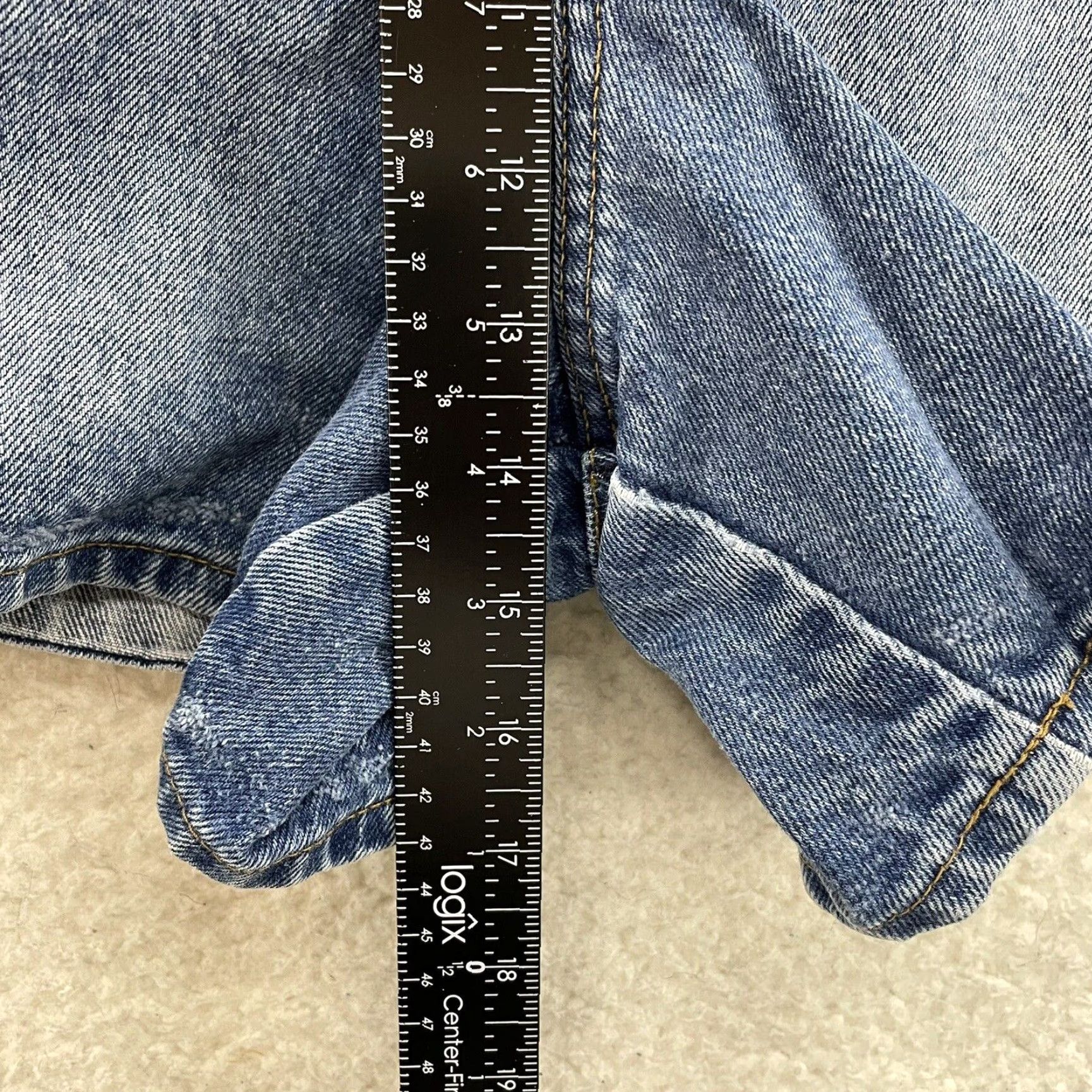 Vintage VINTAGE Zana Di Denim Shorts Women's 18 High Waisted 100% Cotton Blue Grunge 90s Y2K"} Size 40" / US 18 - 6 Thumbnail