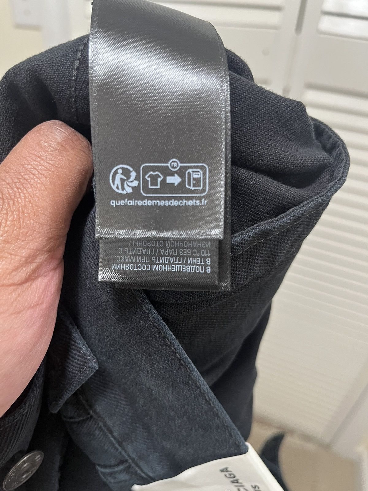 Balenciaga Balenciaga Oversized Denim Jacket Sz XS Size US XS / EU 42 / 0 - 18 Thumbnail