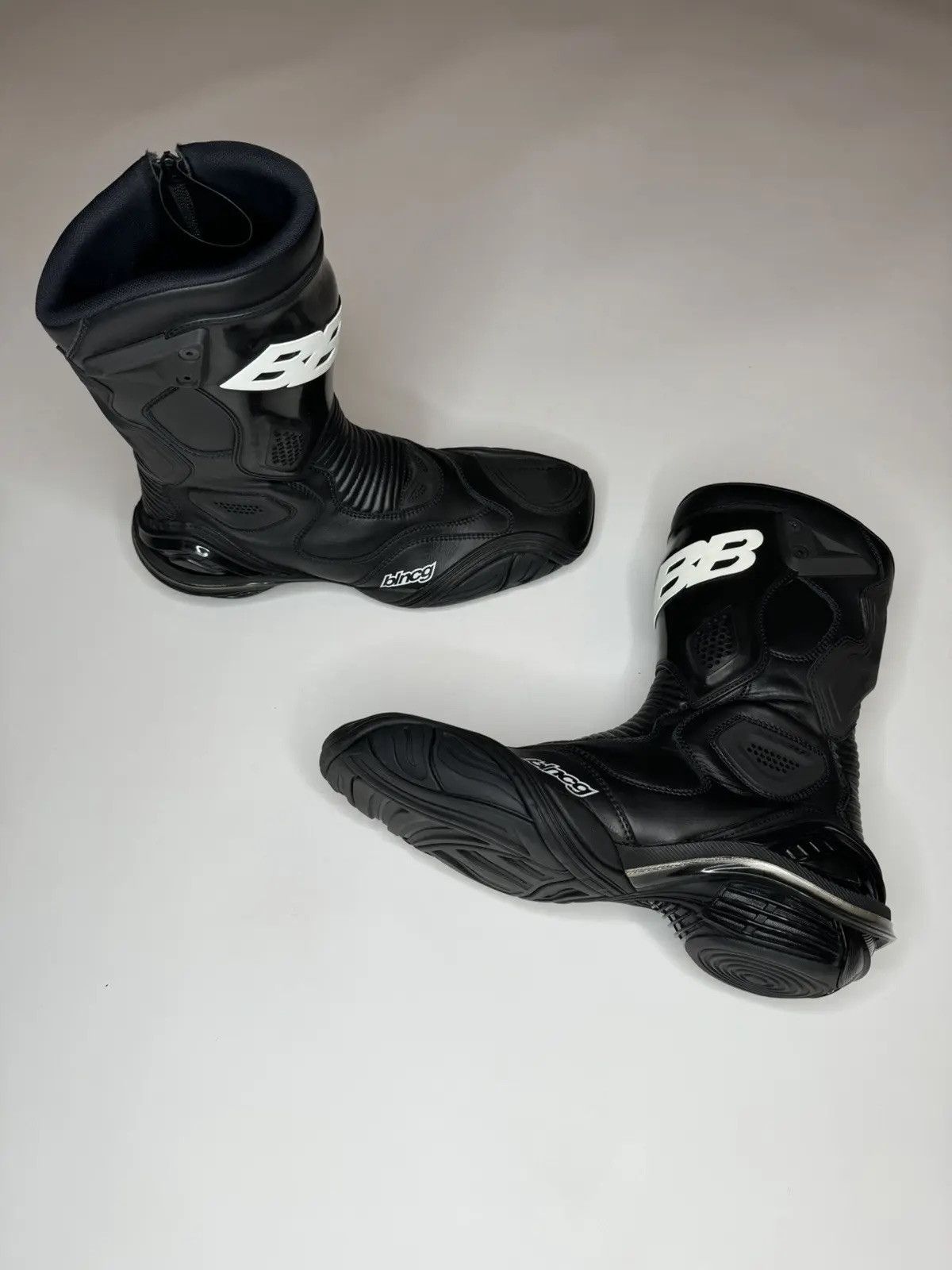 Balenciaga Tyrex Moto Boots Size US 12 / EU 45 - 2 Thumbnail
