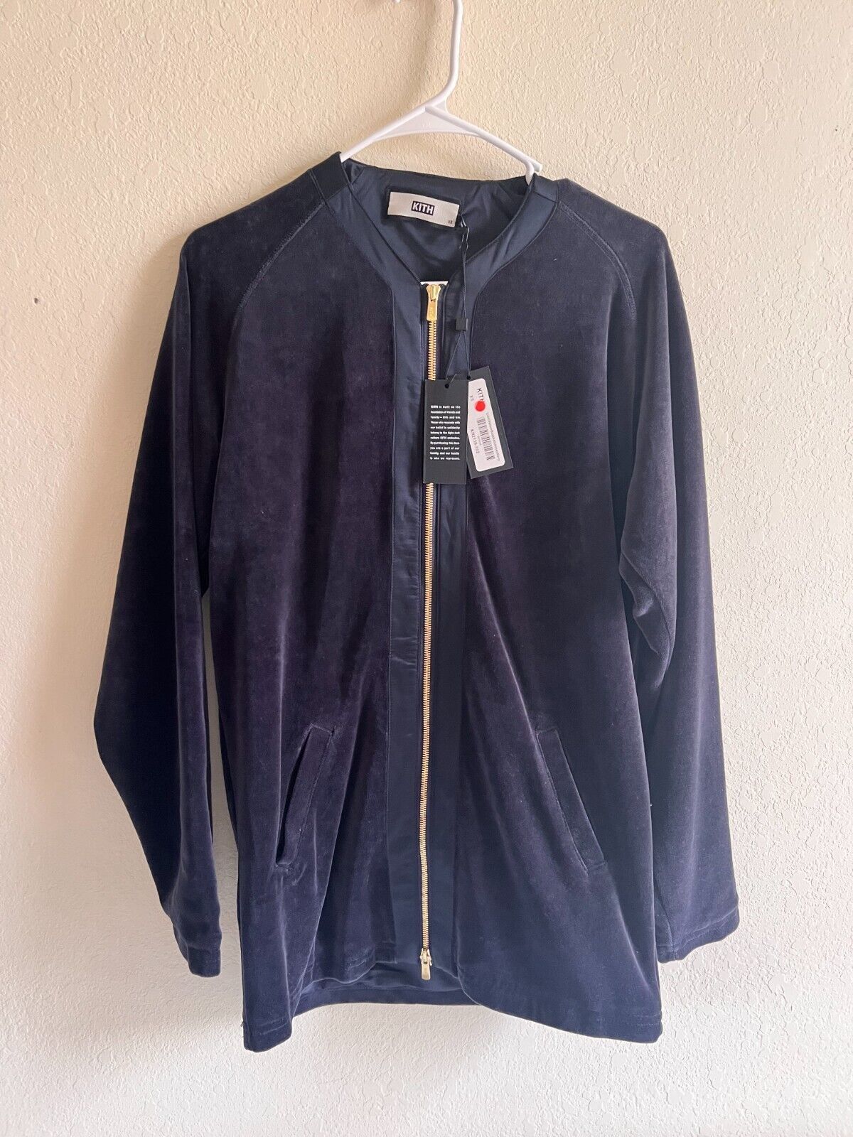 Kith Kith Lidl Velour Baseball Jersey M Navy Size US XS / EU 42 / 0 - 2 Thumbnail