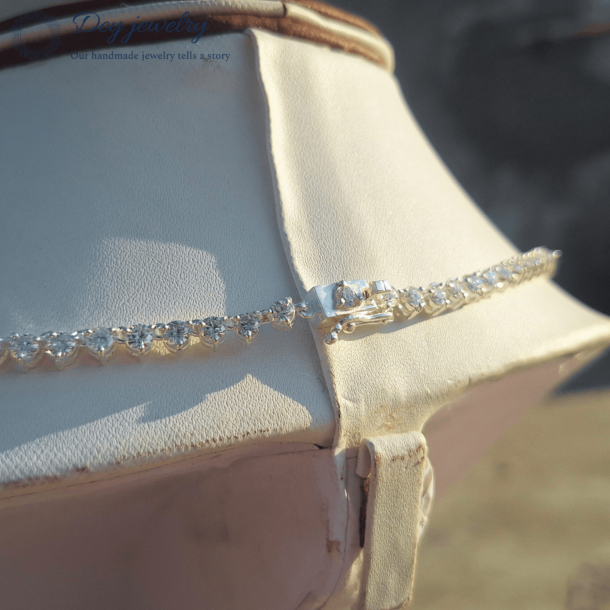 Other Graduate moissanite Diamond Tennis Necklace Size ONE SIZE - 7 Thumbnail