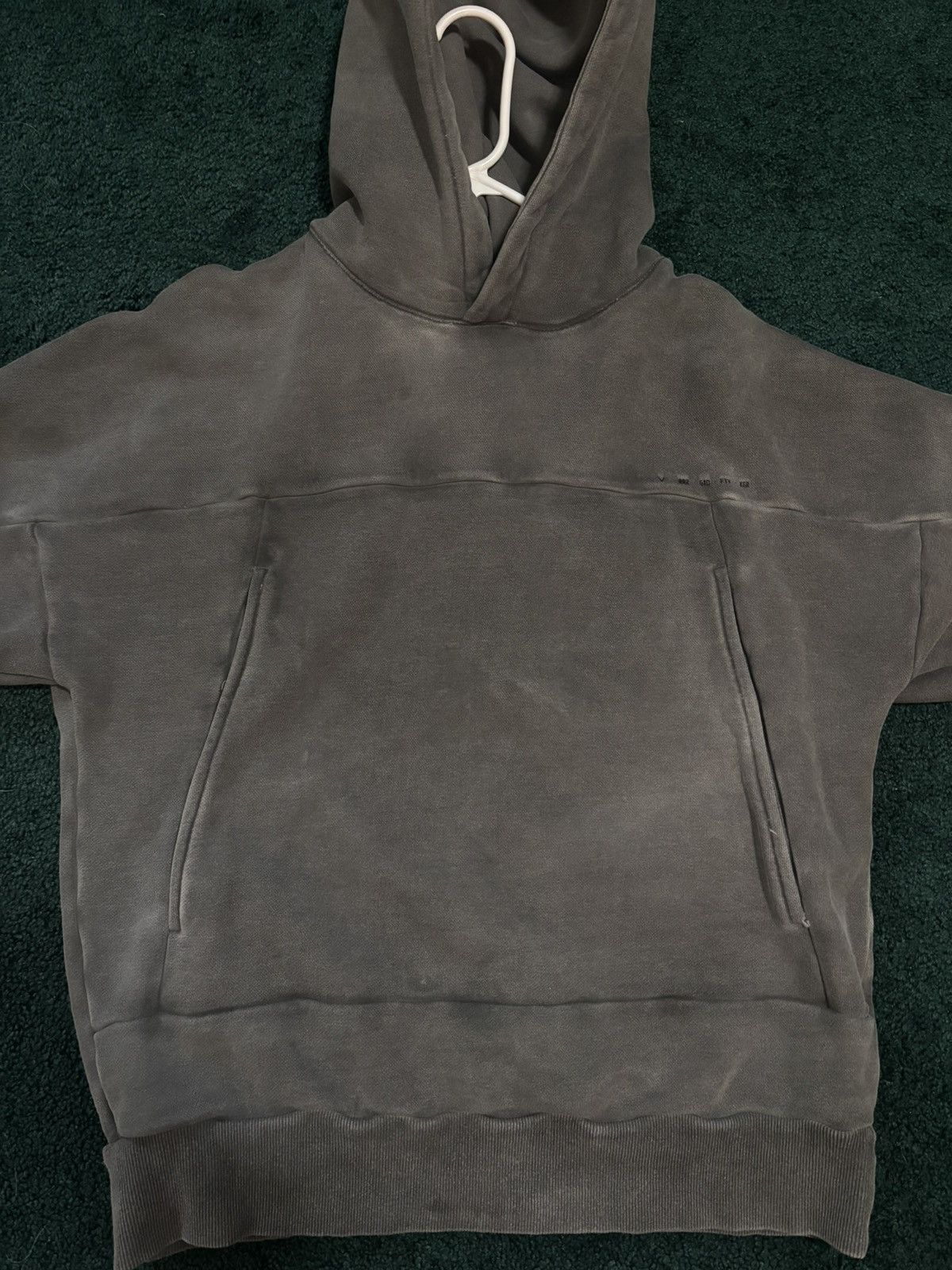 jacov Who is Jacov Object Dyed Pouch Hoodie Size US M / EU 48-50 / 2 - 3 Thumbnail