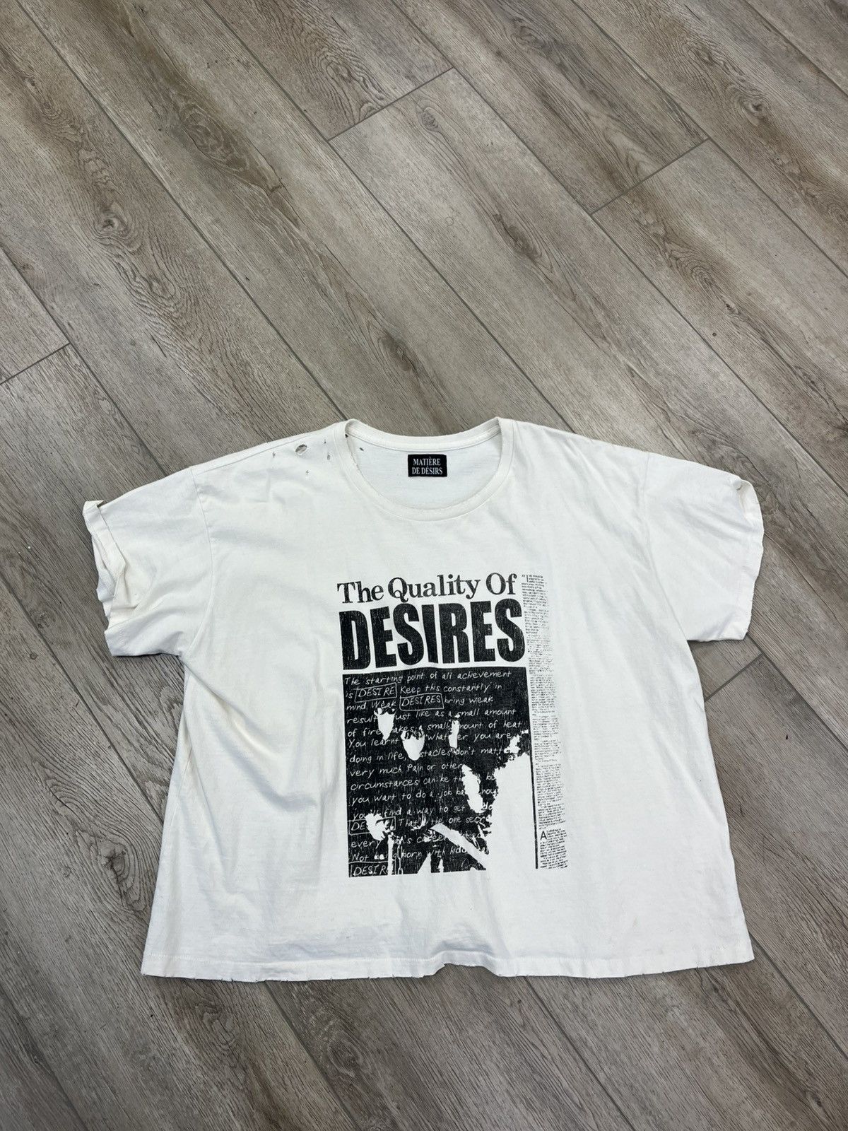 Bottega Desires Matiere De desires Quality tee Size US XL / EU 56 / 4 - 1 Thumbnail