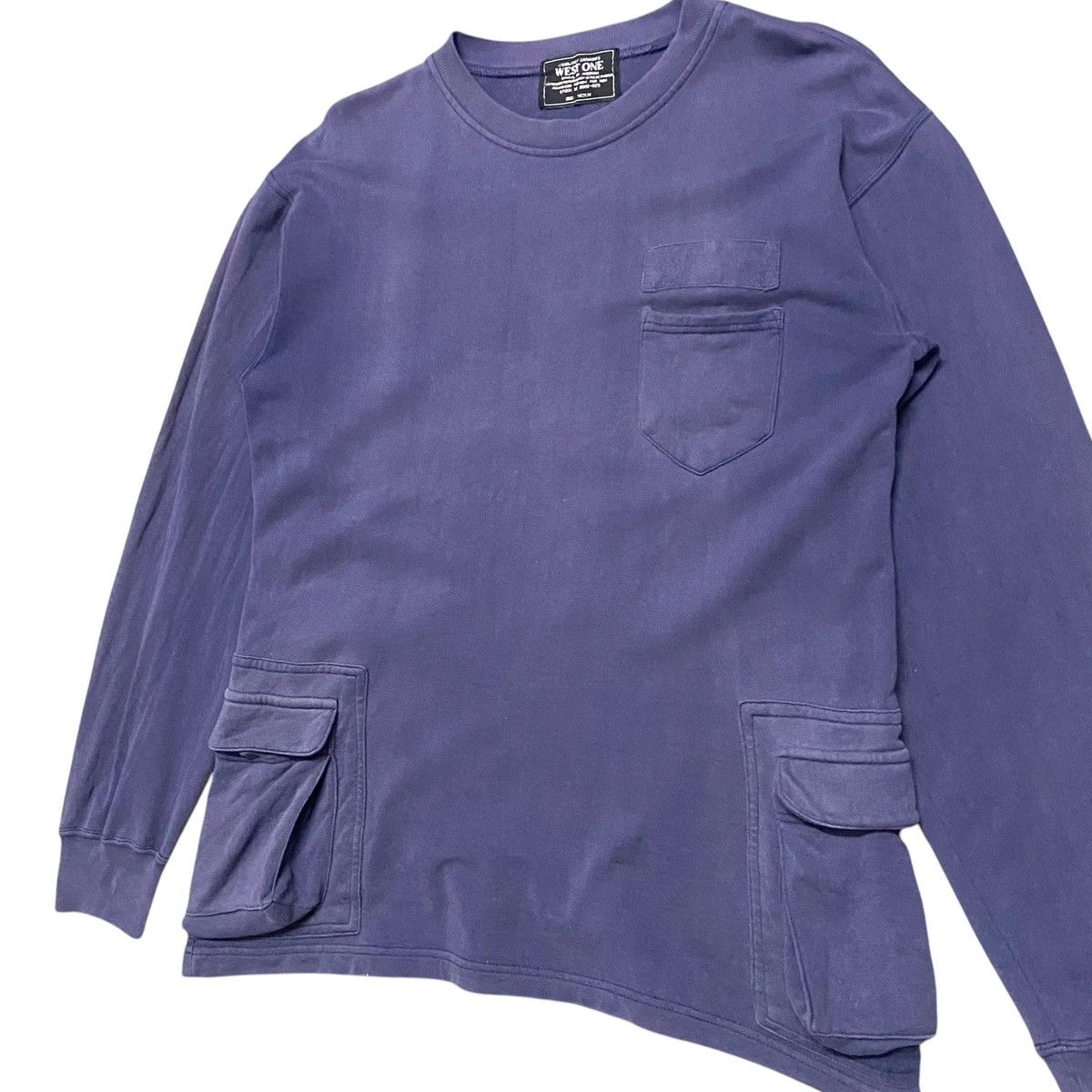 Vintage Vintage US Military Cargo Side Pocket Crewneck Size US M / EU 48-50 / 2 - 2 Thumbnail