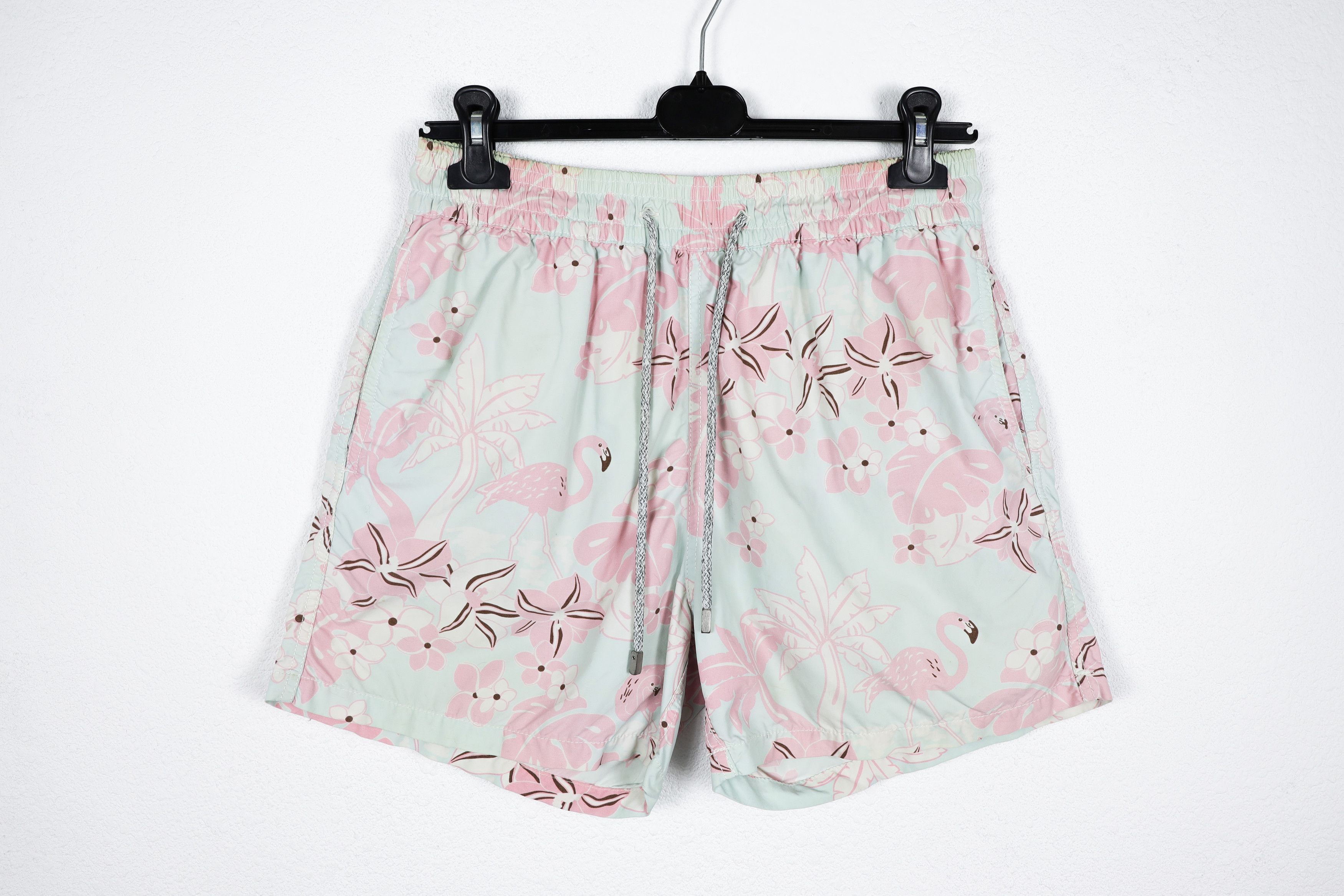 Vilebrequin Vilebrequin Flamingo Floral Printed Pattern Swim Shorts Size US 32 / EU 48 - 2 Thumbnail