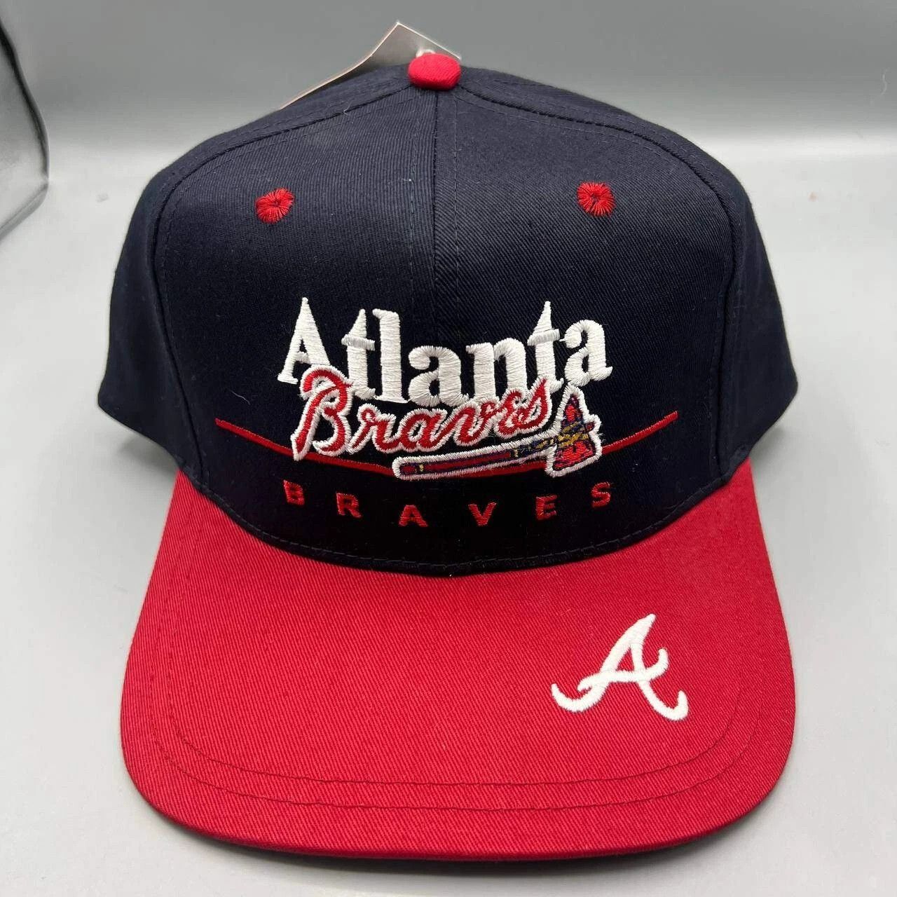 Twins Enterprise Inc. × Vintage Atlanta Braves Hat Men Twins Enterprise MLB Snap Back Cap Size ONE SIZE - 1 Thumbnail