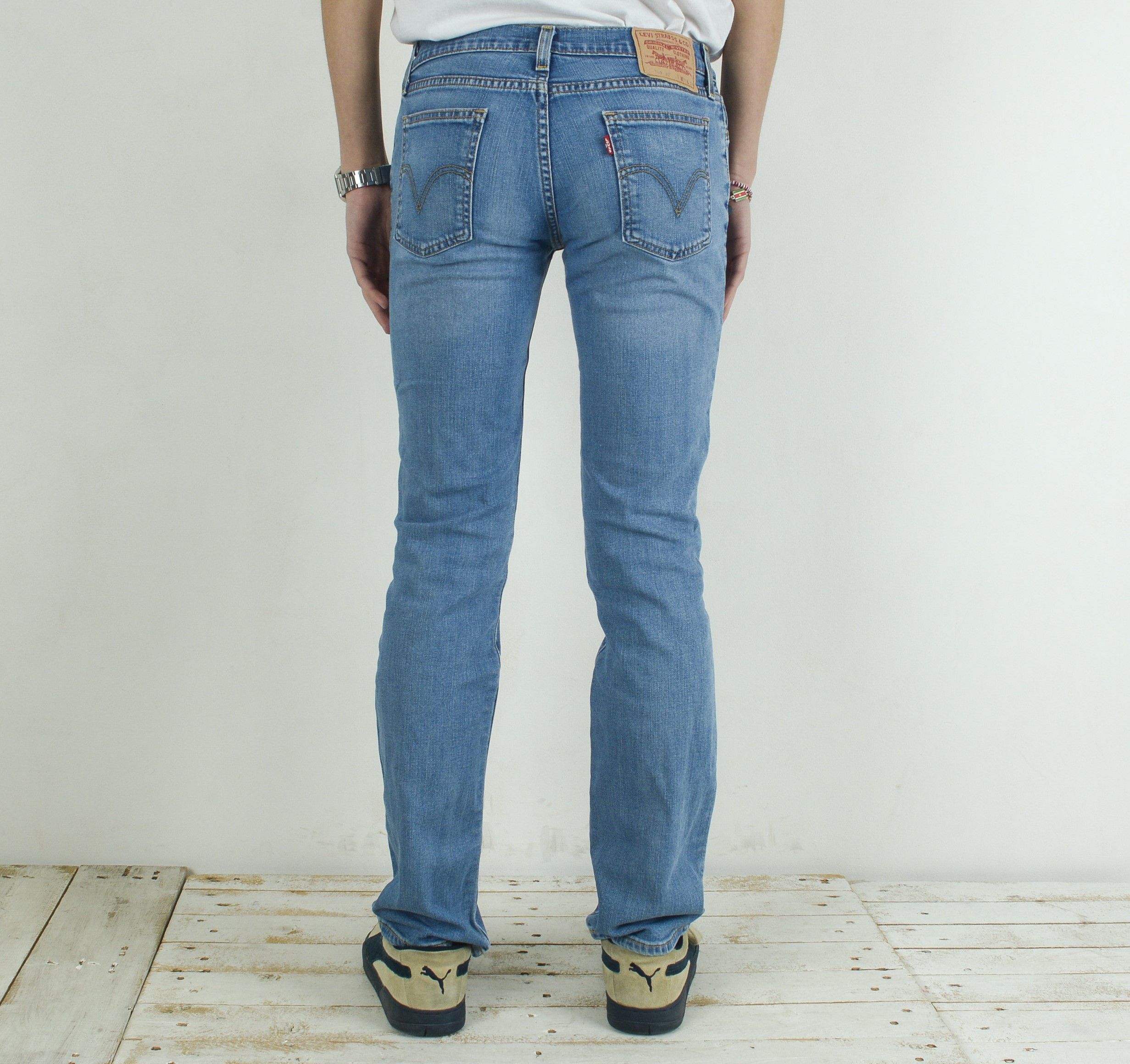 Levi's 749 88 W32 L34 Regular Straight Jeans Denim Pants Trouser Size 32" / US 10 / IT 46 - 4 Thumbnail