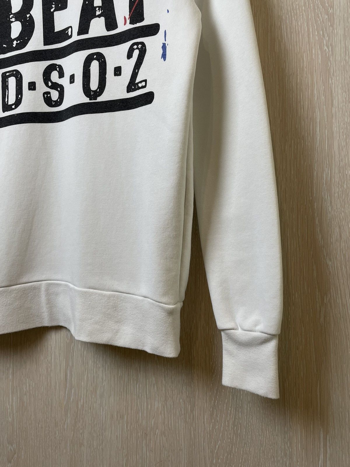 Dsquared2 × Japanese Brand Vintage Dsquared2 White Sweatshirt Size US S / EU 44-46 / 1 - 2 Thumbnail