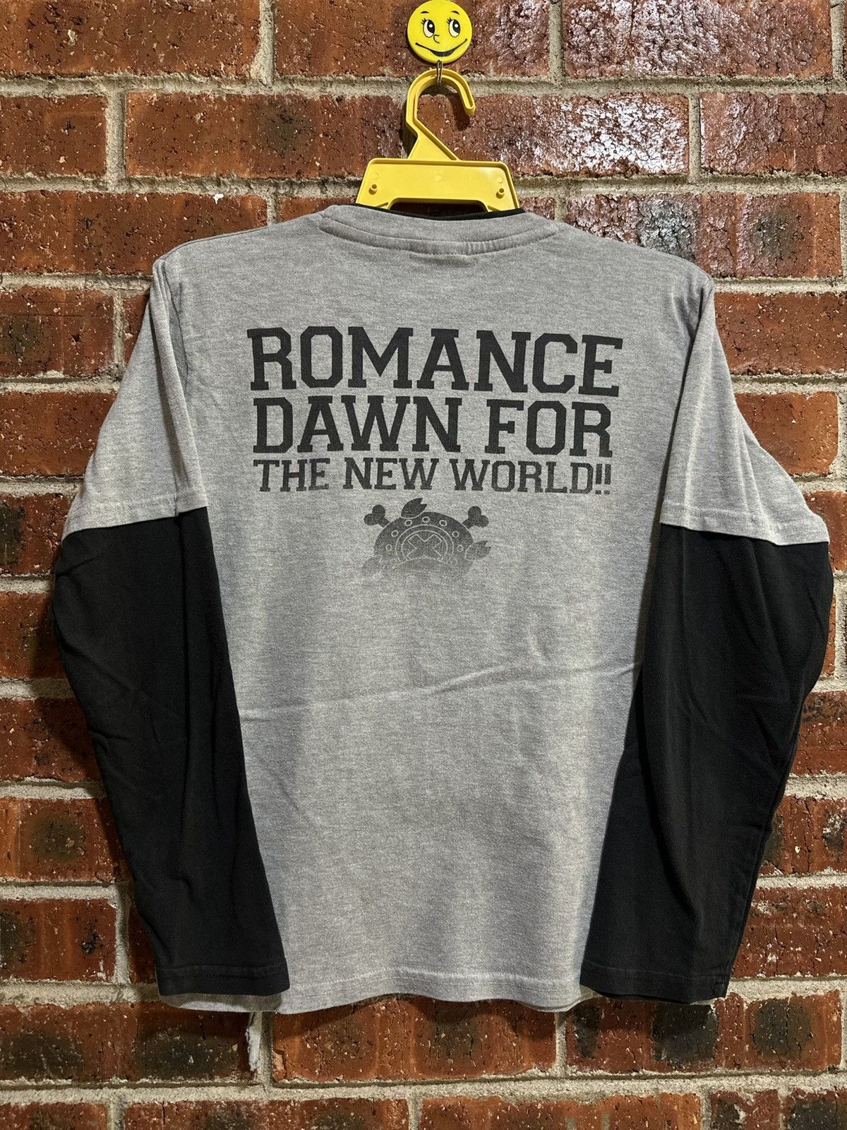Anime Vintage Romance Dawn For The New World Grunge Faded Tee Size US M / EU 48-50 / 2 - 8 Thumbnail