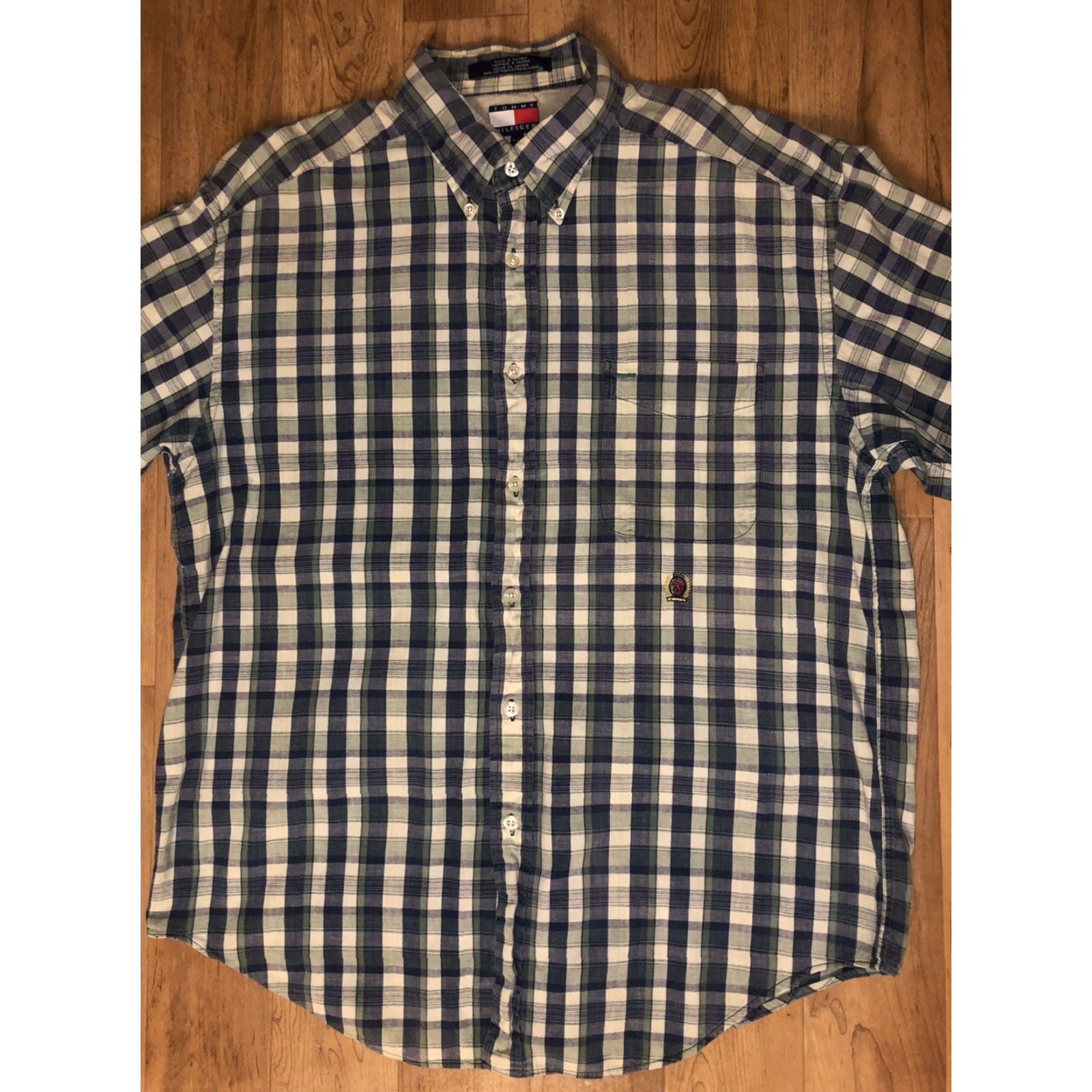 Tommy Hilfiger Tommy Hilfiger Button-Up Shirt Long Sleeve L Plaid Multicolor Men’s Classic 90s Preppy Designer Casual Workwear Size US L / EU 52-54 / 3 - 5 Thumbnail