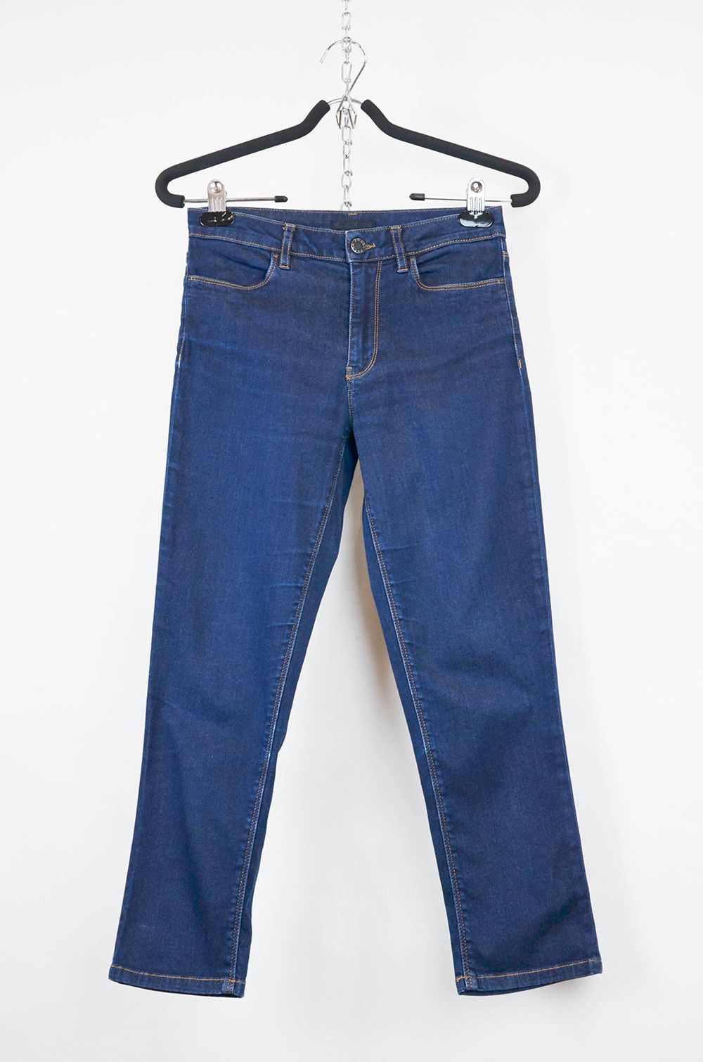 Prada PRADA Jeans Blue Denim Cropped Length - 26 Size 26" / US 2 / IT 38 - 1 Thumbnail