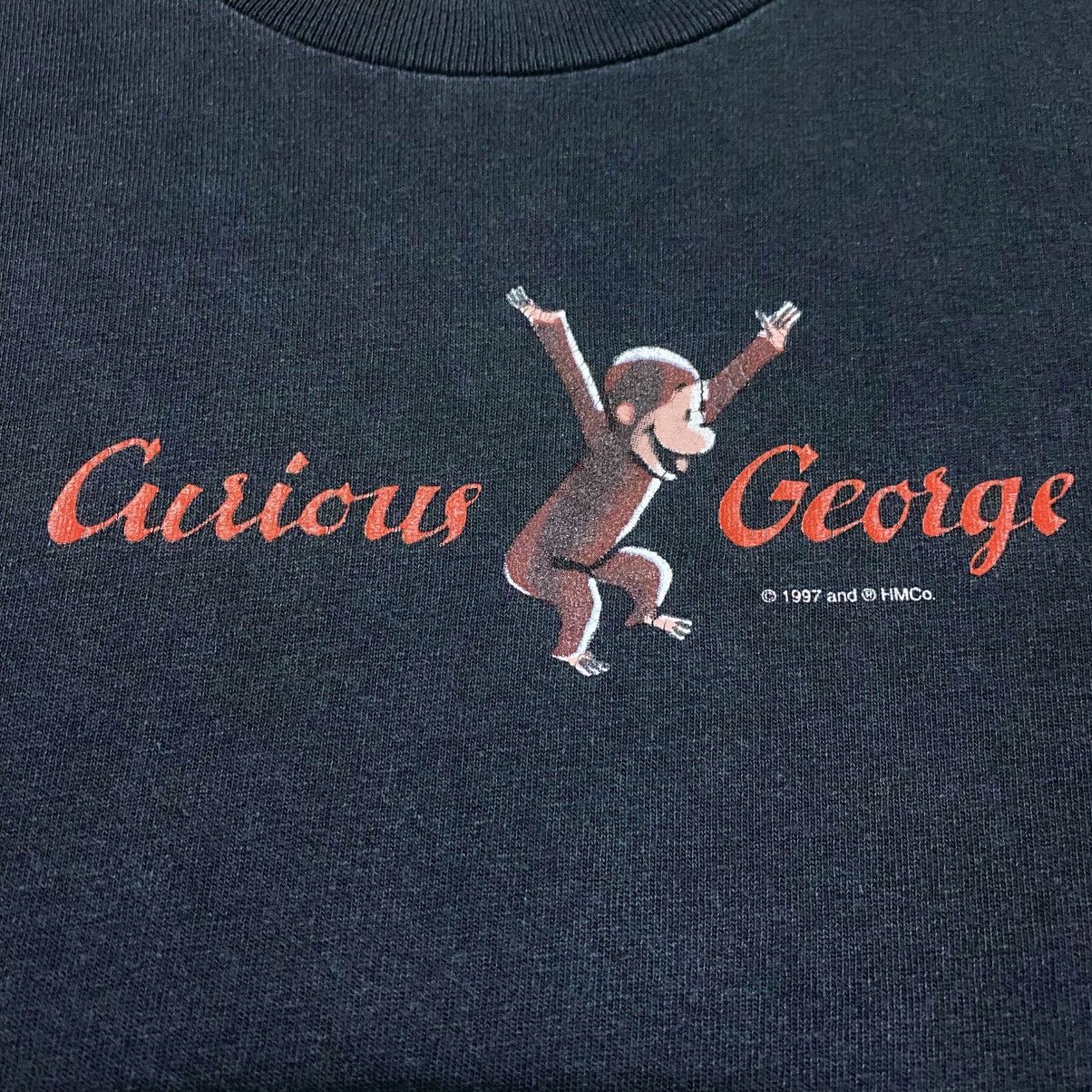 Cartoon Network × Vintage Rare‼️🔥Vintage Curious George Animated Series Cartoon T-Shirt Size US S / EU 44-46 / 1 - 5 Thumbnail