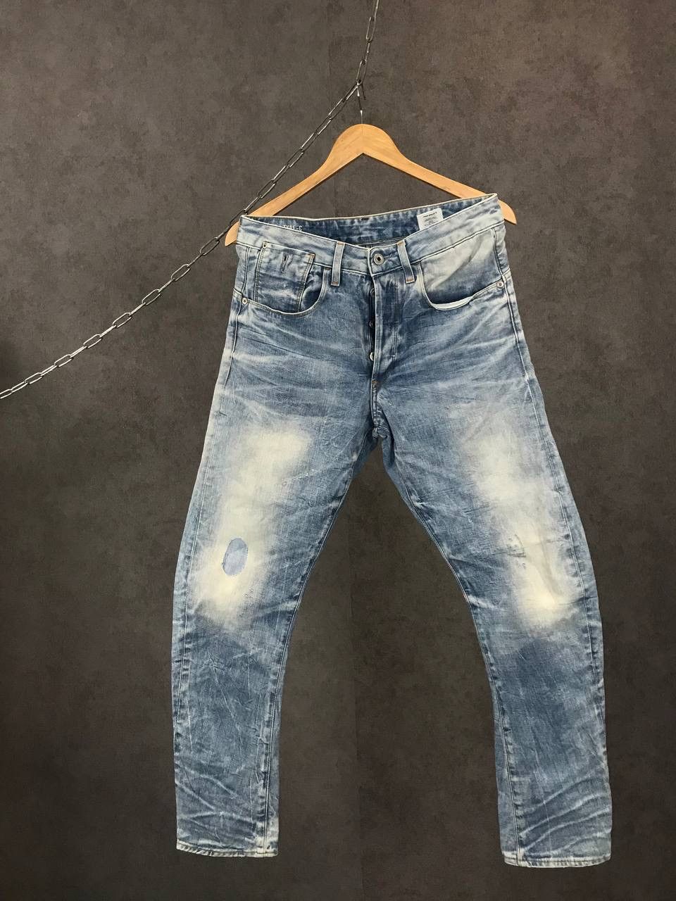 G-Star G Star Raw distressed denim jeans Size US 29 - 1 Thumbnail