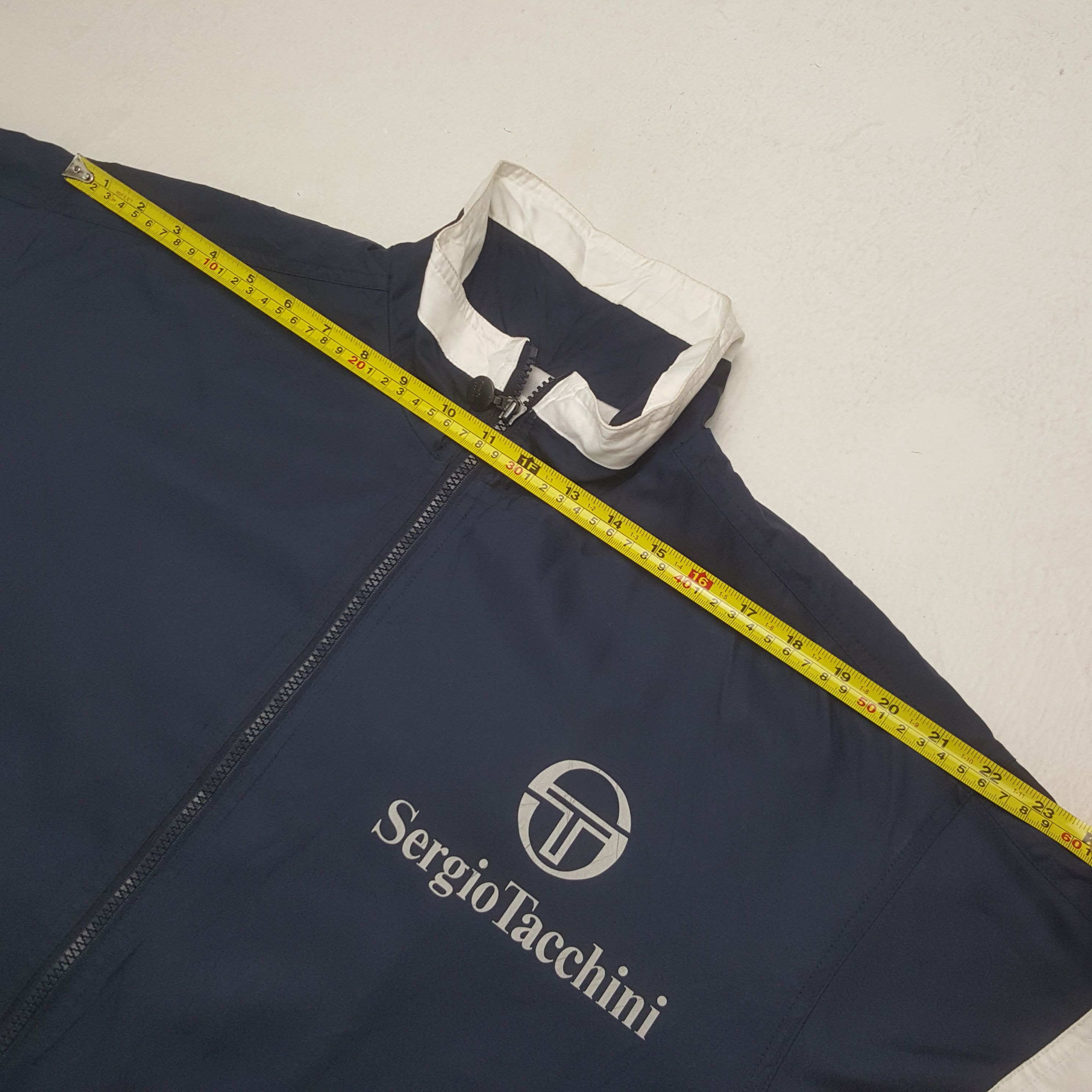 Sergio Tacchini Vintage Sergio Tacchini Windbreaker Jacket Size US L / EU 52-54 / 3 - 6 Thumbnail