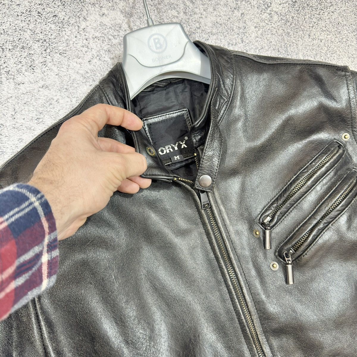 Vintage Vintage Leather Jacket M size Size US M / EU 48-50 / 2 - 4 Thumbnail