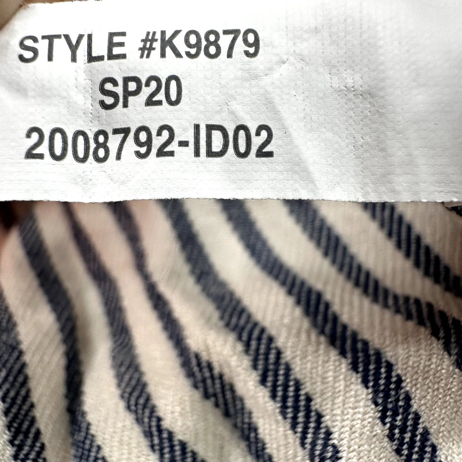 Madewell Madewell Courtyard Ruffle-Hem Blouse Top Striped Button M Size M / US 6-8 / IT 42-44 - 5 Thumbnail
