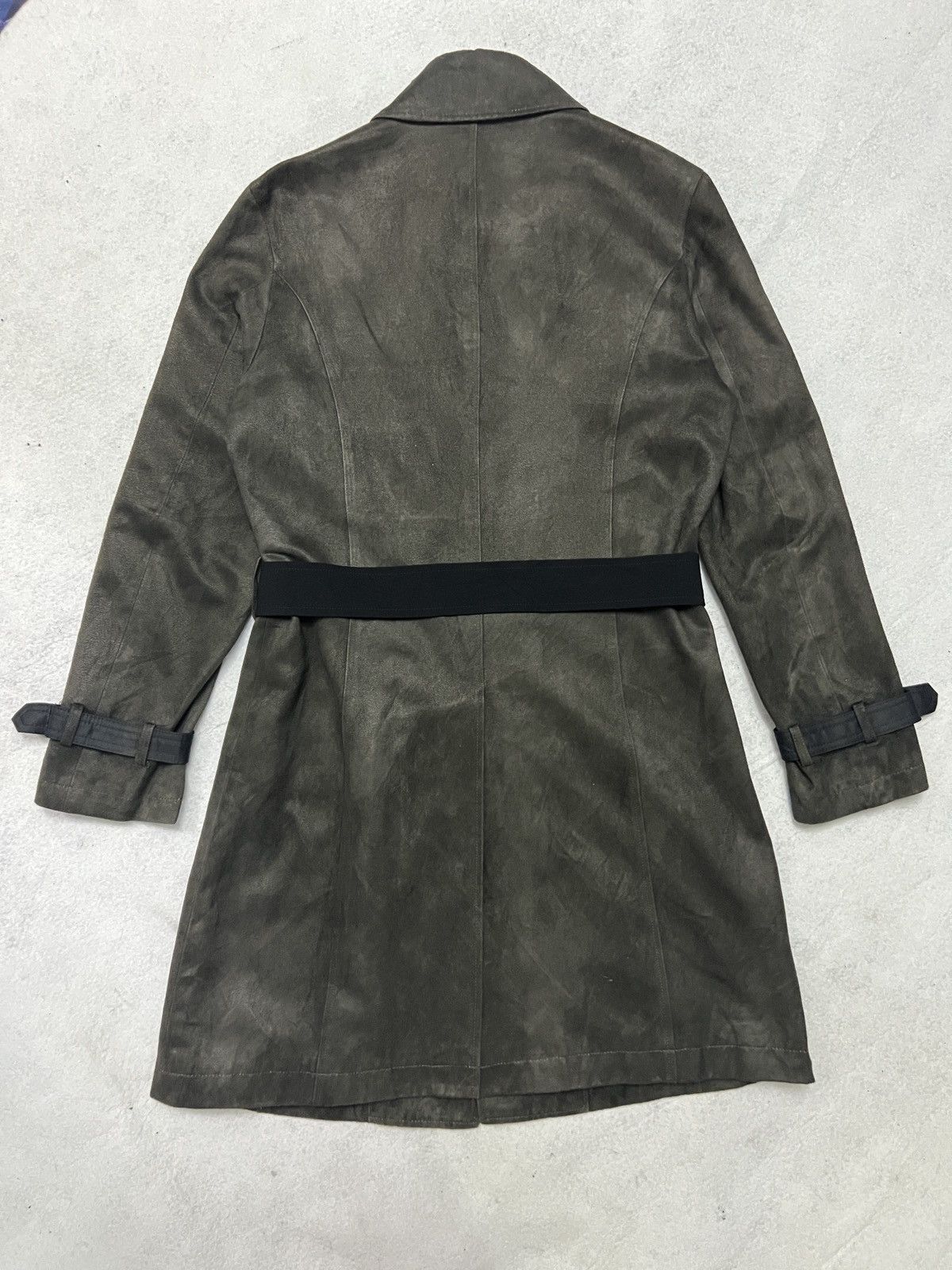 Tornado Mart 551. Tarnado Mart Trench Coat Size L / US 10 / IT 46 - 2 Thumbnail