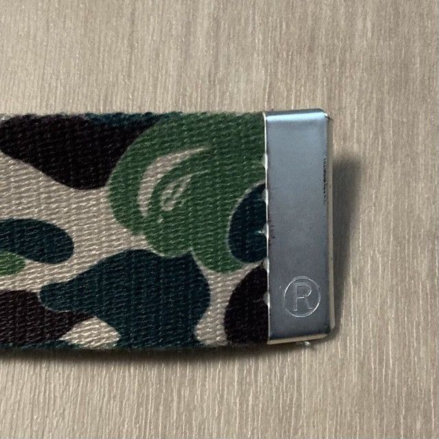 Bape BAPE STA LOGO GI Belt ABC CAMO Green a bathing ape star Size ONE SIZE - 5 Thumbnail