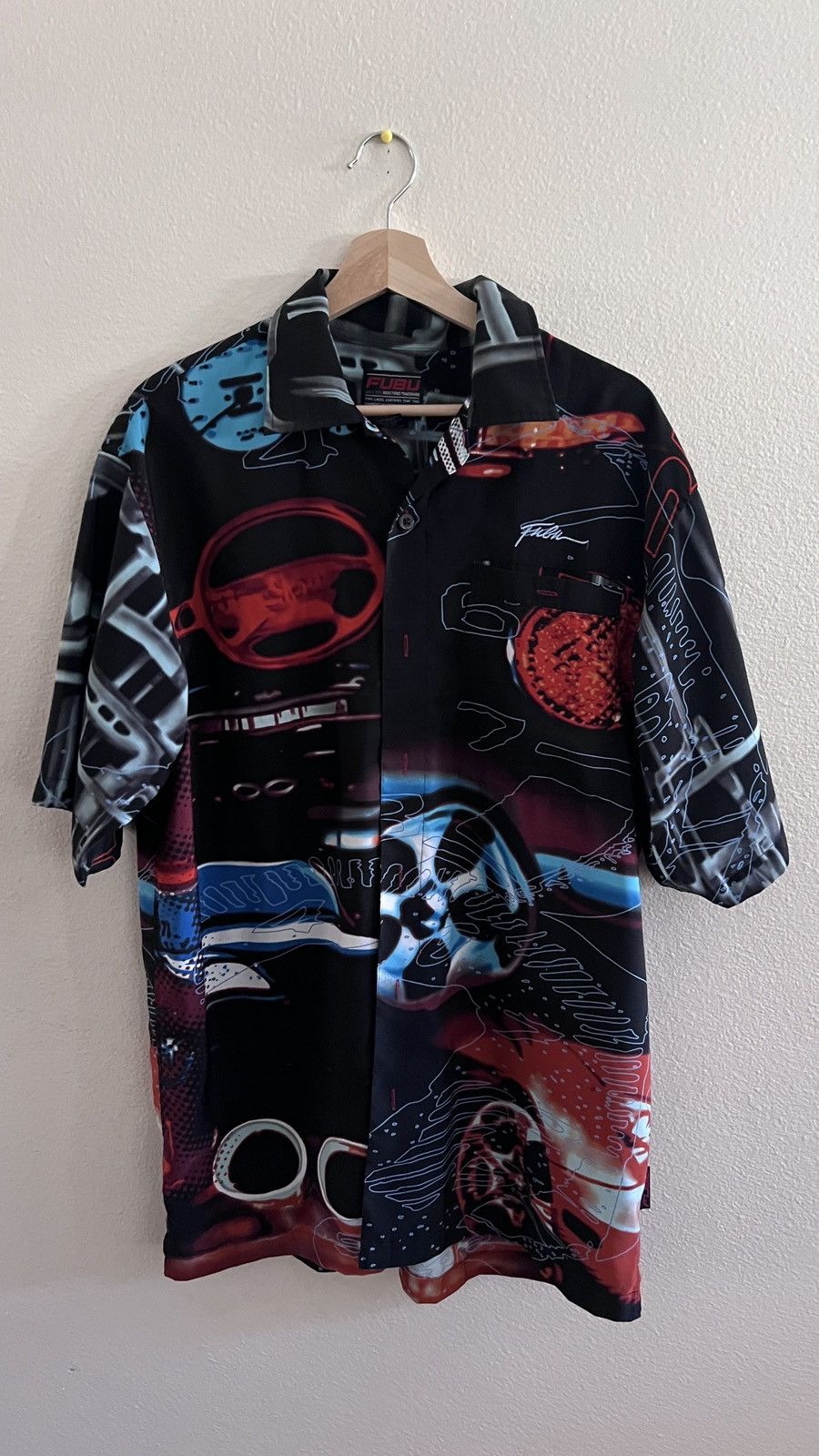 Fubu Fubu motor button up XL Size US XL / EU 56 / 4 - 2 Thumbnail