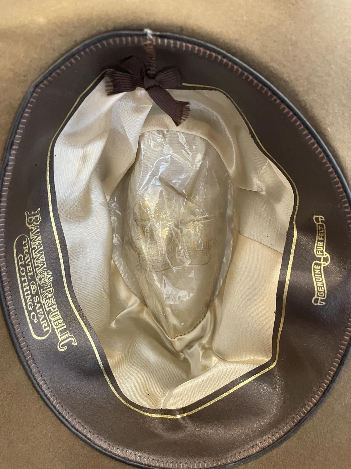 Banana Republic Classic Banana Republic Hat with Cream Band Size ONE SIZE - 2 Thumbnail