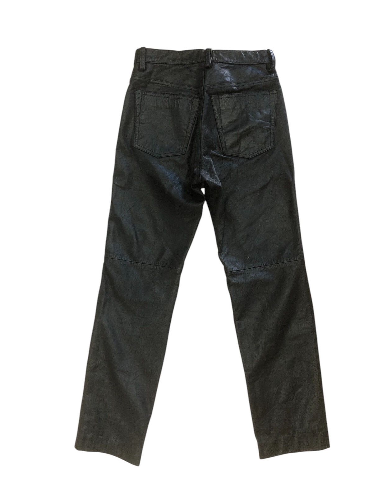 BIGI × Leather Men’s Bigi Cowhide Leather Pants Size US 27 - 5 Thumbnail