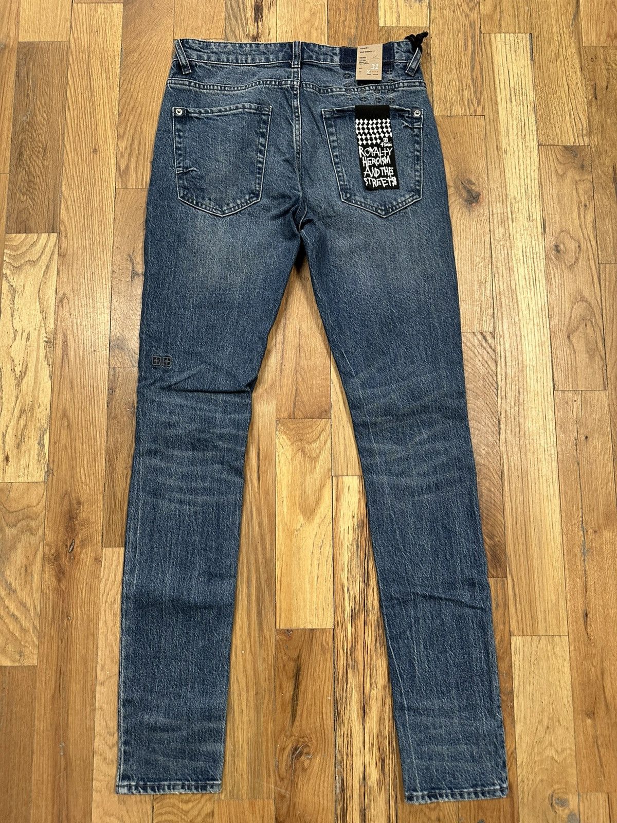 Ksubi Ksubi Plain Dark Blue Denim Jeans Size 31 Size US 31 - 2 Thumbnail