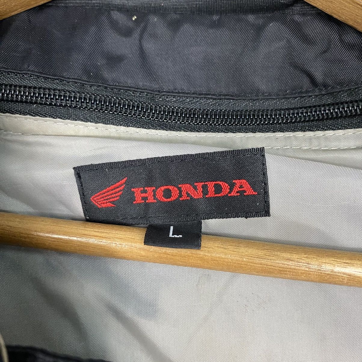 Honda 📌Vintage Biker Jacket Racing Honda Full Patches Big Logo Size US L / EU 52-54 / 3 - 19 Thumbnail