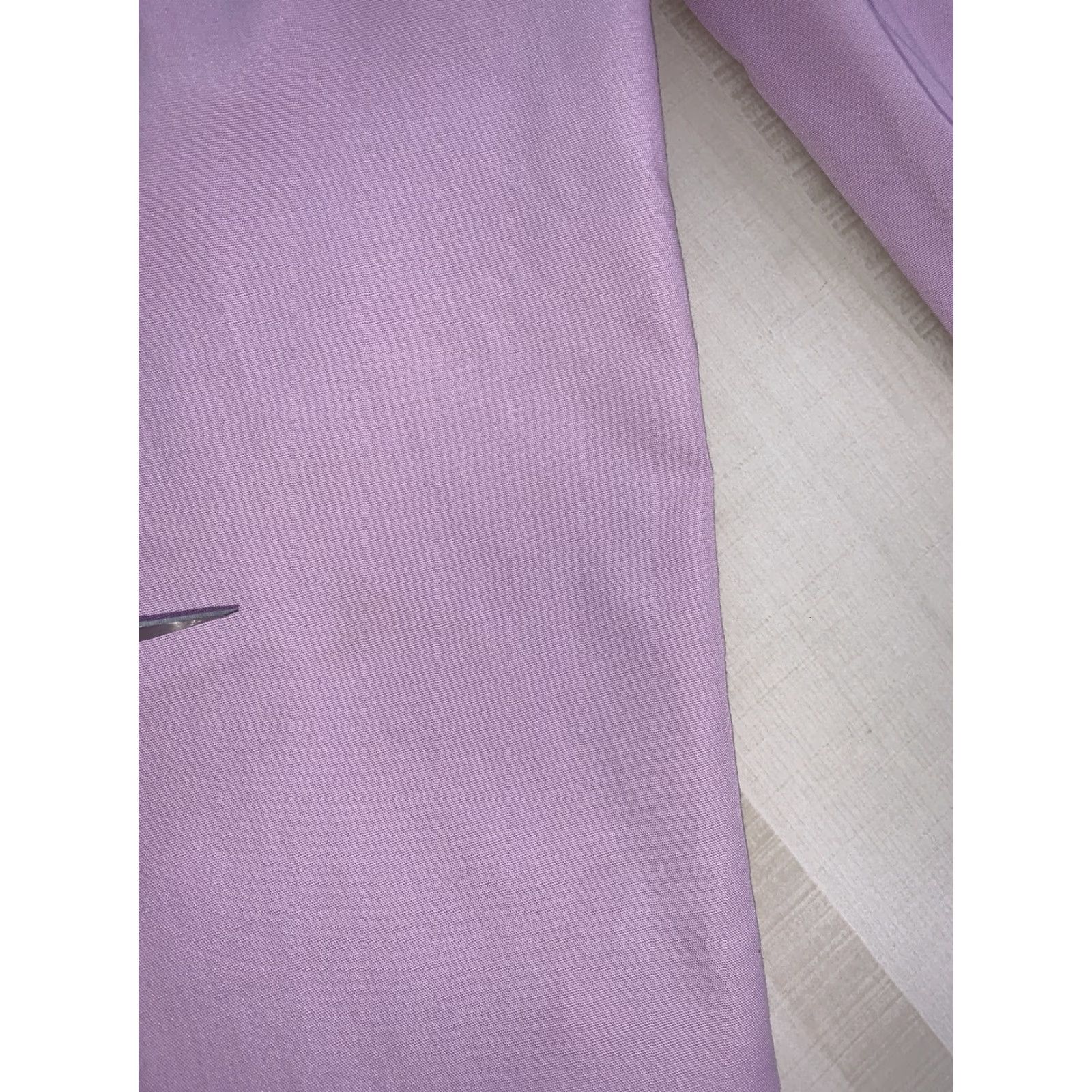 Dickies Dickies Purple Scrub Bottoms Womens L Drawstring Soft Straight Leg Pants-44A Size 36" / US 14 / IT 50 - 6 Thumbnail