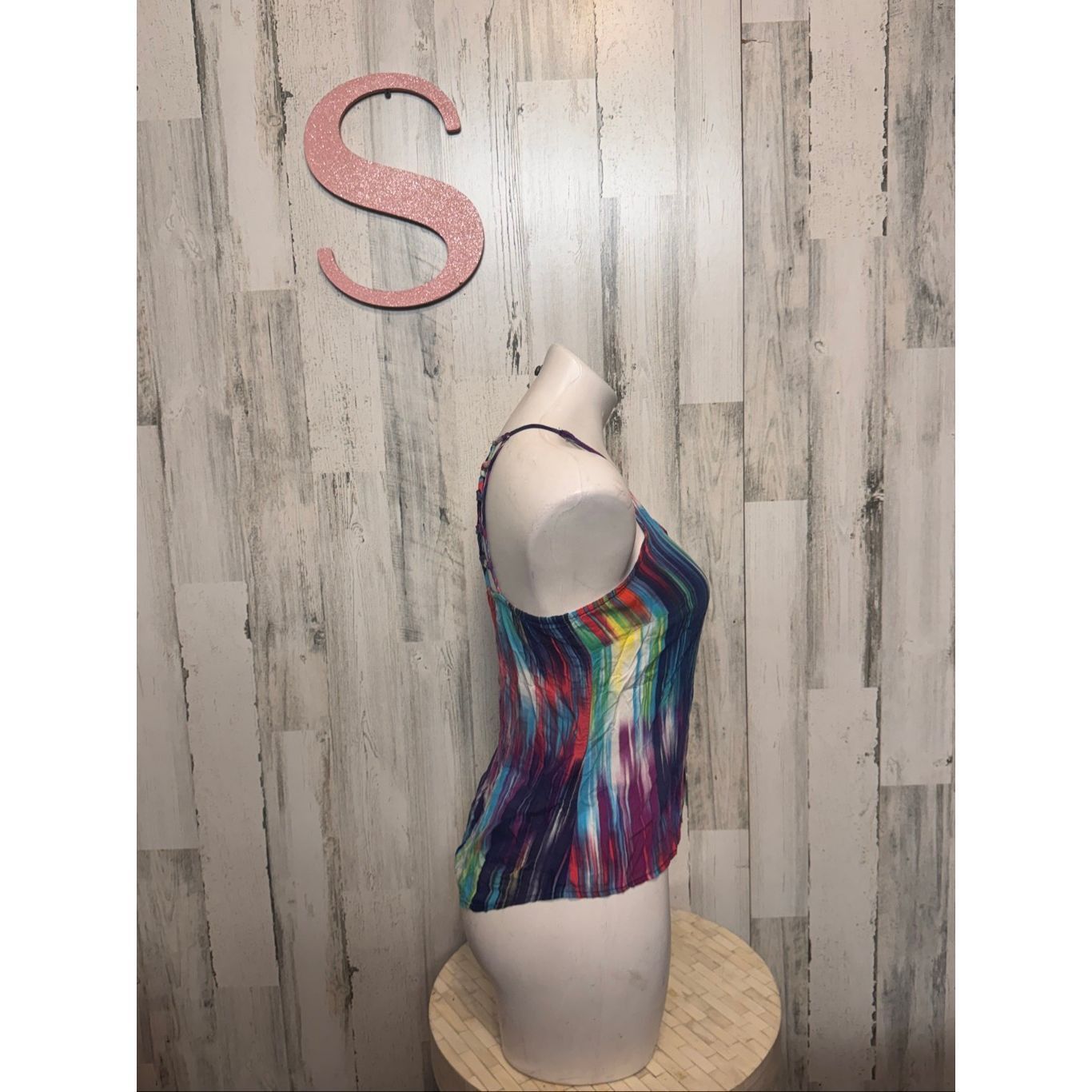 Hang Ten Hang Ten Multicolor Tie-Dye Strappy Back Tank Top – Size Sma Size S / US 4 / IT 40 - 2 Thumbnail