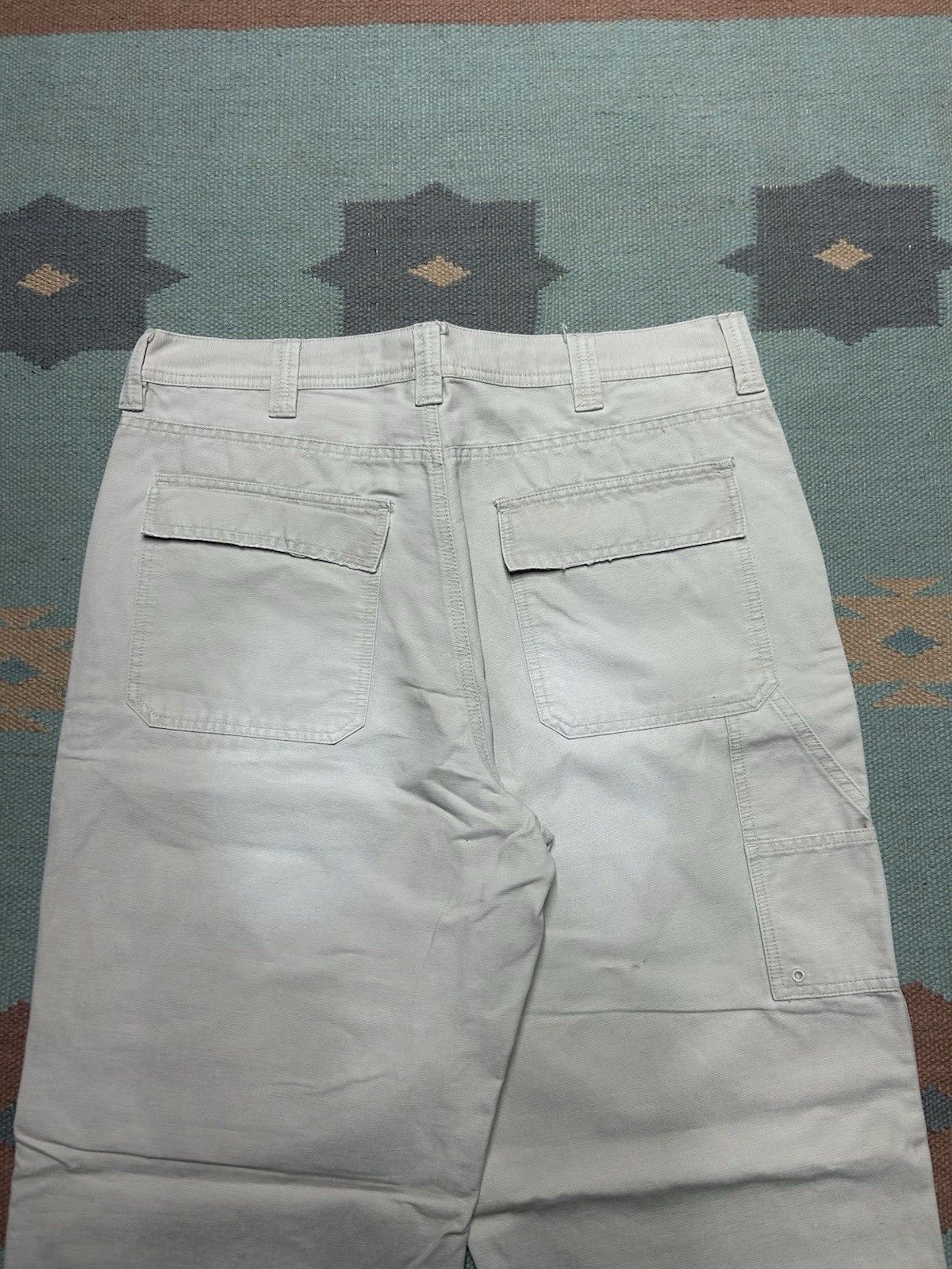 Vintage Vtg y2k express carpenter pants Stratton baggy skater 33x31 Size US 33 - 2 Thumbnail