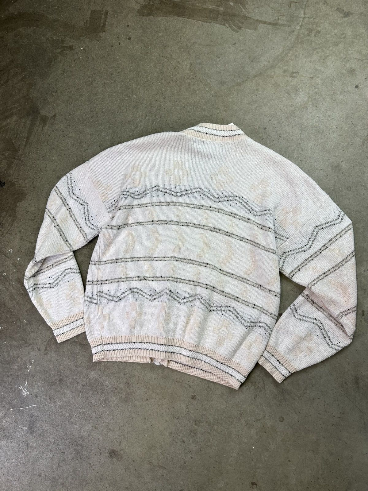 Vintage vintage tony lambert knit cardigan sweater large Size US L / EU 52-54 / 3 - 7 Thumbnail